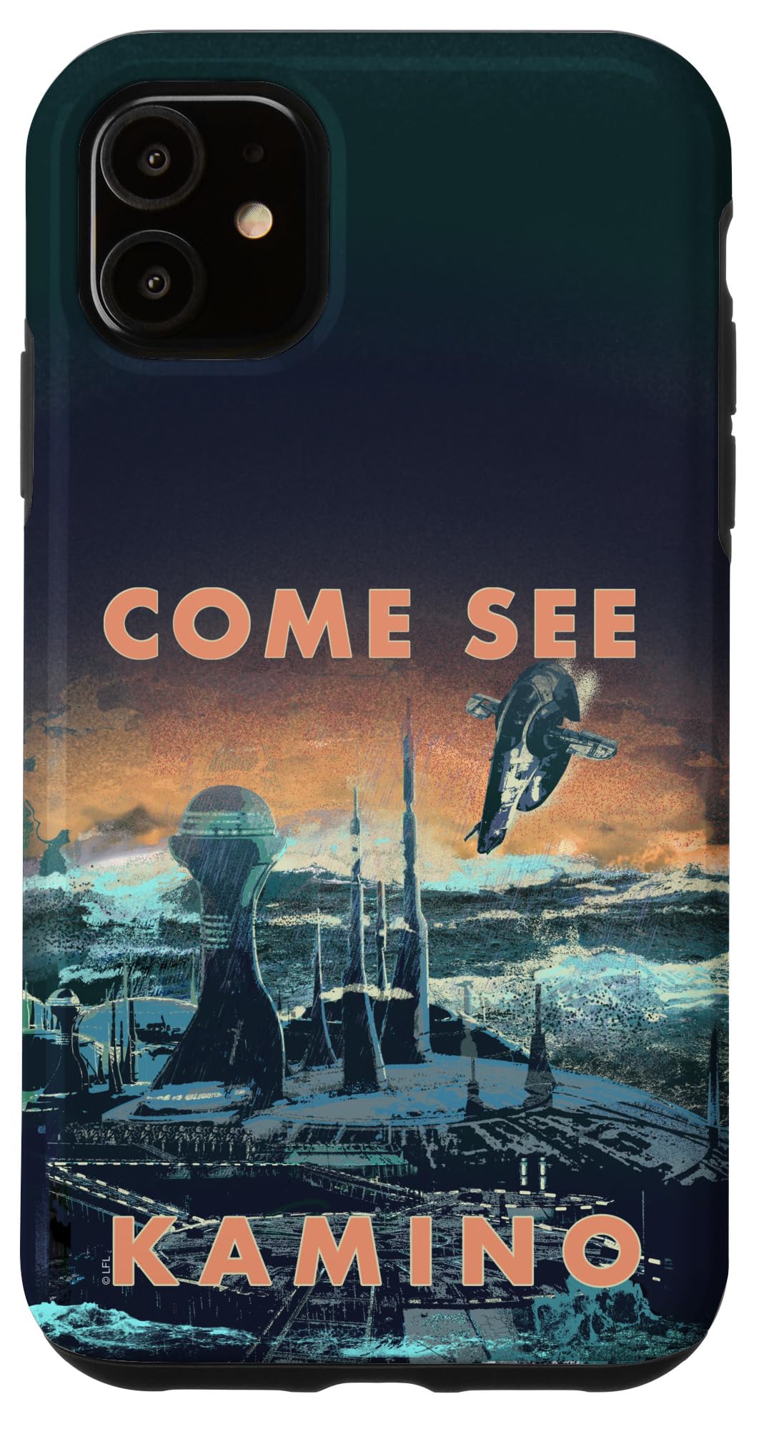 Coque iPhone 11 Star Wars Kamino coque de protection rigide pour smartphone Apple