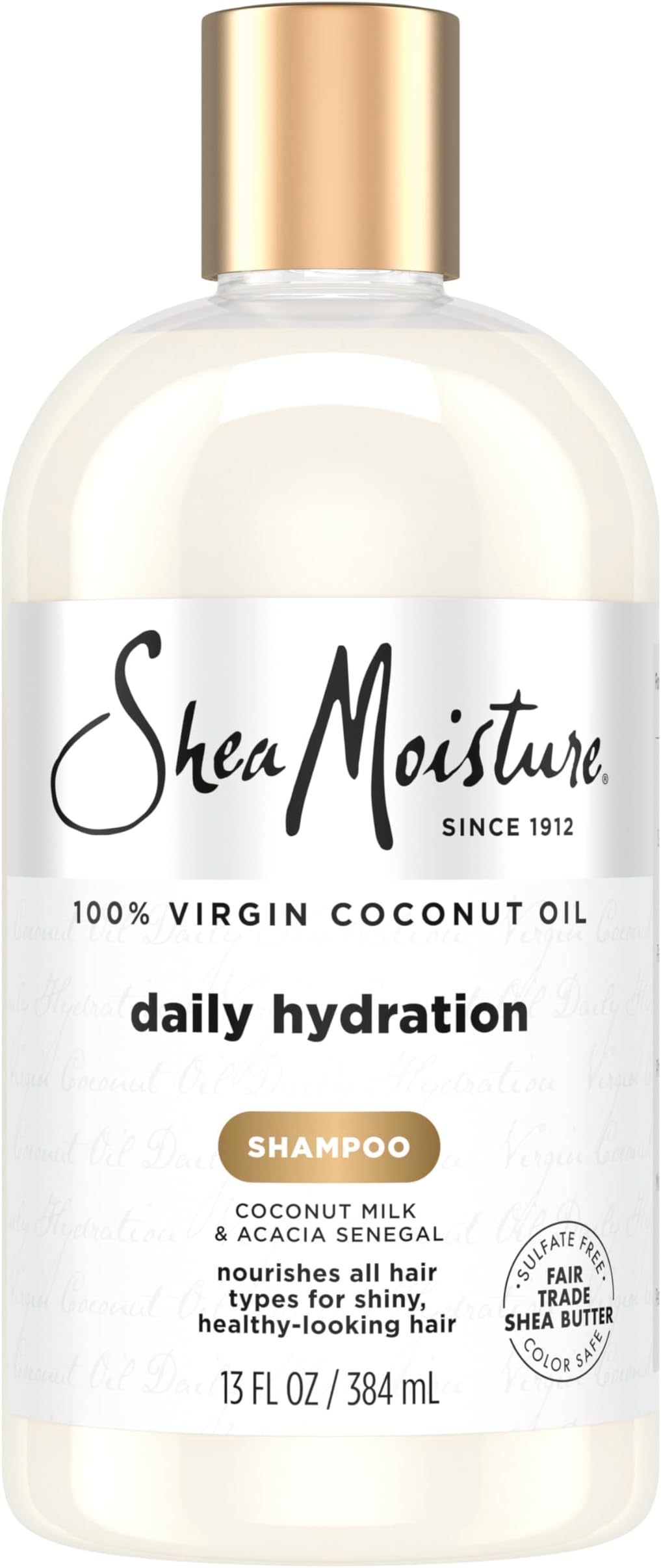 Shea Moisture 100% Virgin Coconut Oil Daily Hydrating Shampoo 384ml