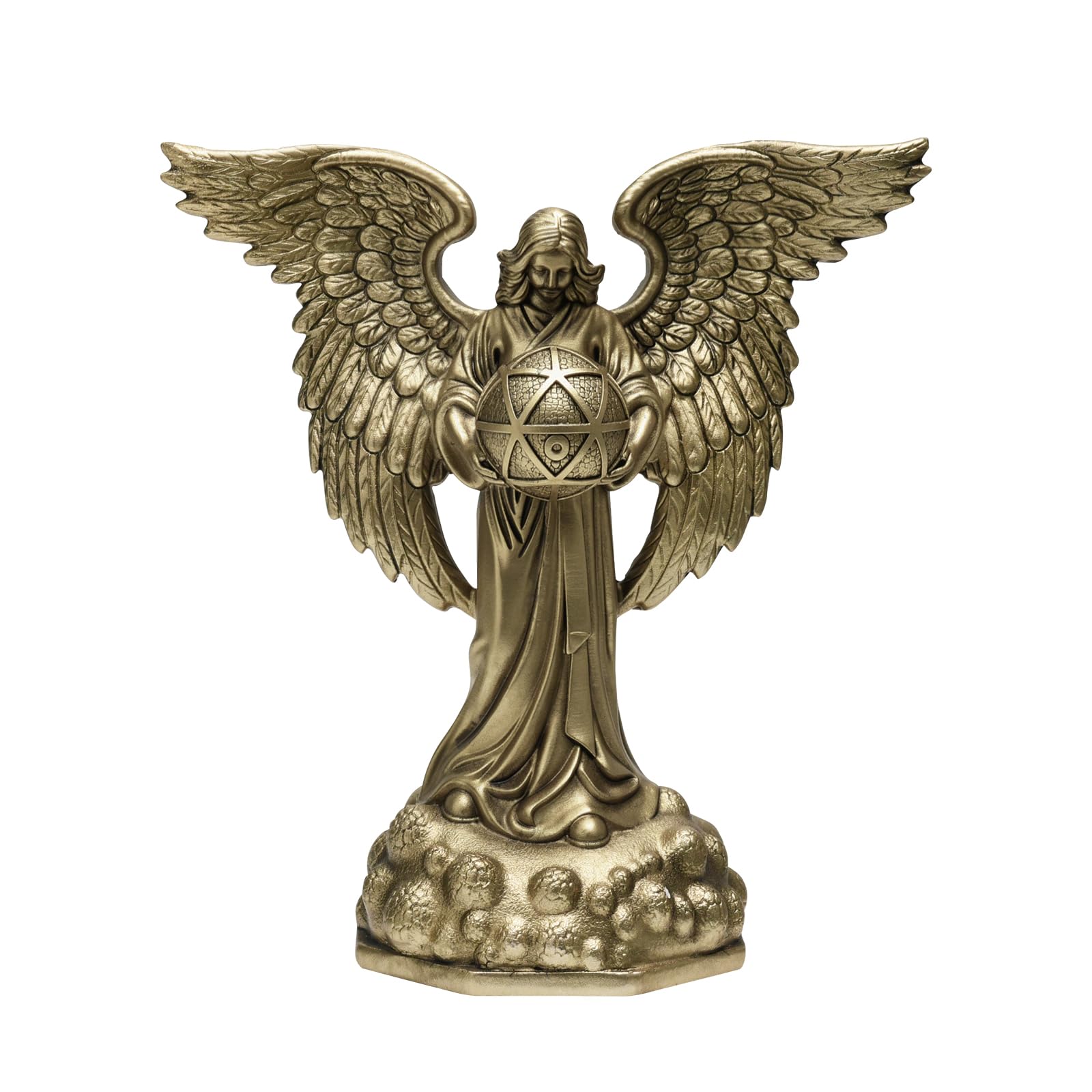 Sculpture d'ange en résine de 15 cm pour décoration d'intérieur et table