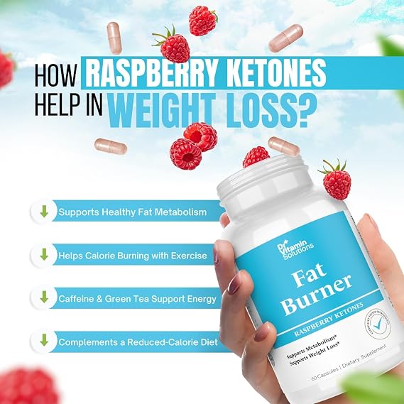 Fat Burner for Women and Men, Weight Loss, GLP-1 Support, Appetite Control