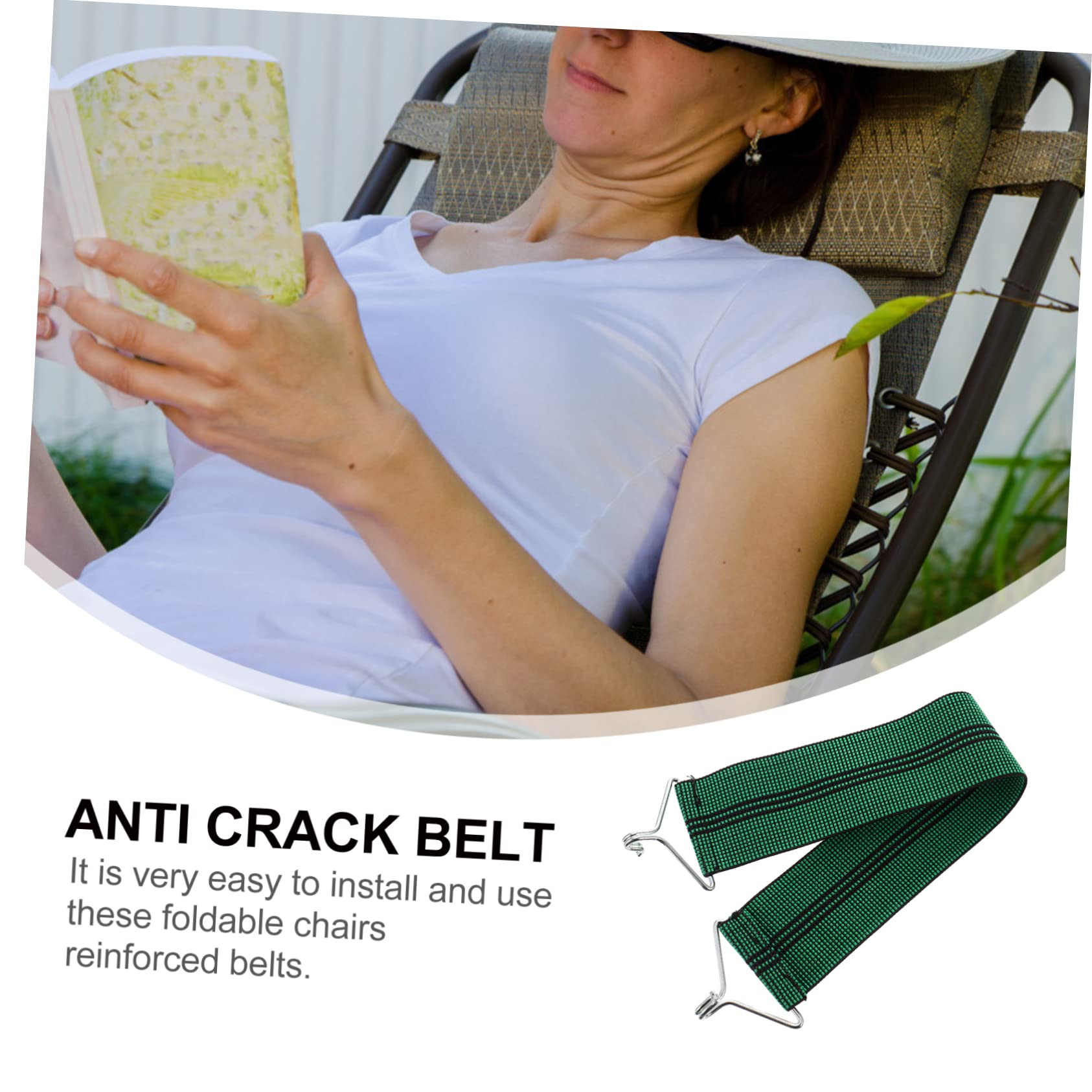 10pcs Cinghie Per Sedie Rinforzate Per Sedie Sdraio Anti-strappo Cinghie Elastiche Pieghevoli Per Stabilità E Comfort Per Recliner E Sedie Pieghevoli