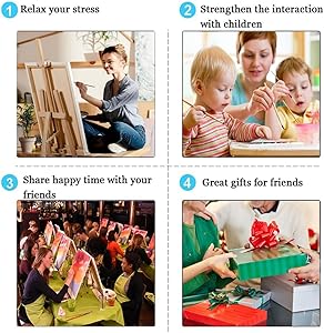 Yunnuo Starry Night Cat Paint by Numbers Kit for Adults Beginner,Paint by Numbers Animals,DIY Adult Paint by Numbers on Canvas for Home Decor & Gift (16x20 inch/40x50cm)