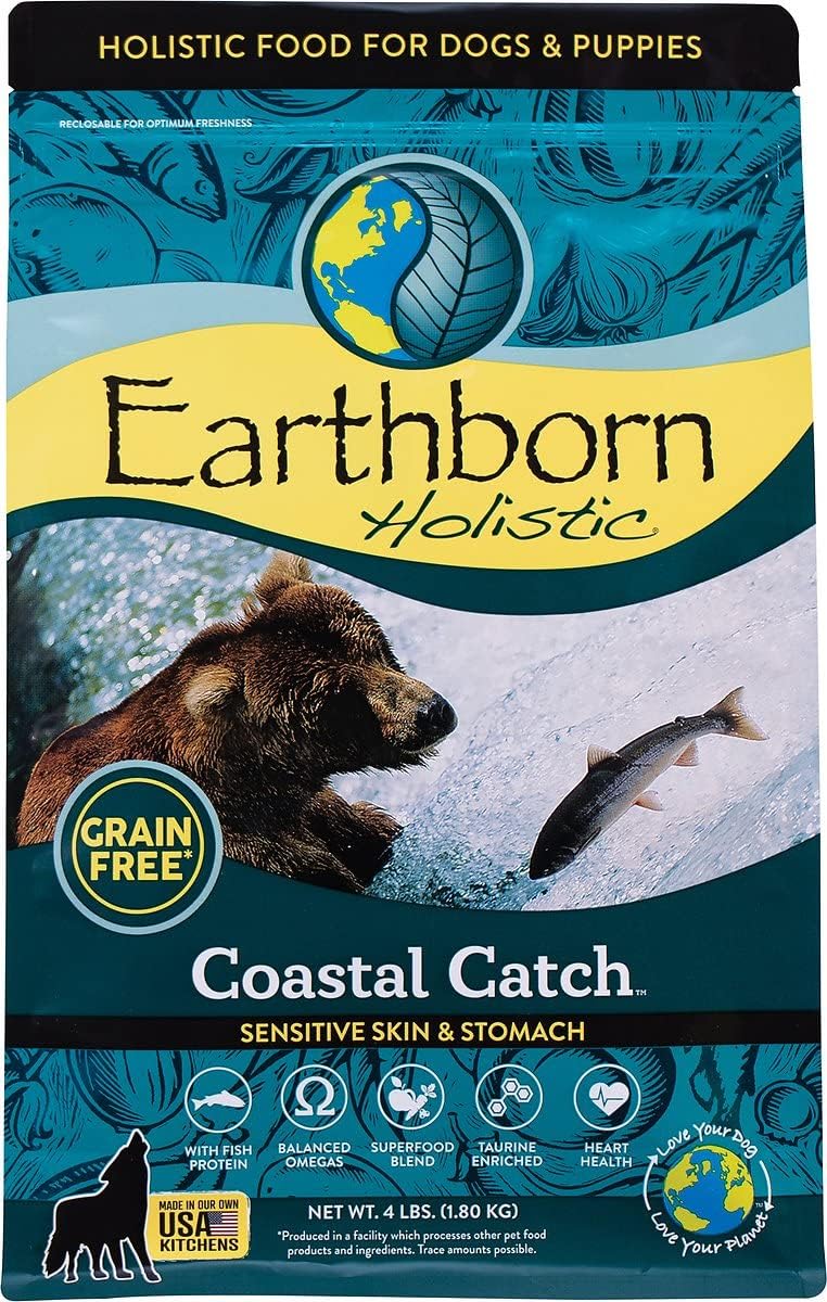 Earthborn Coastal Catch Dry Dog Food 4 Pound