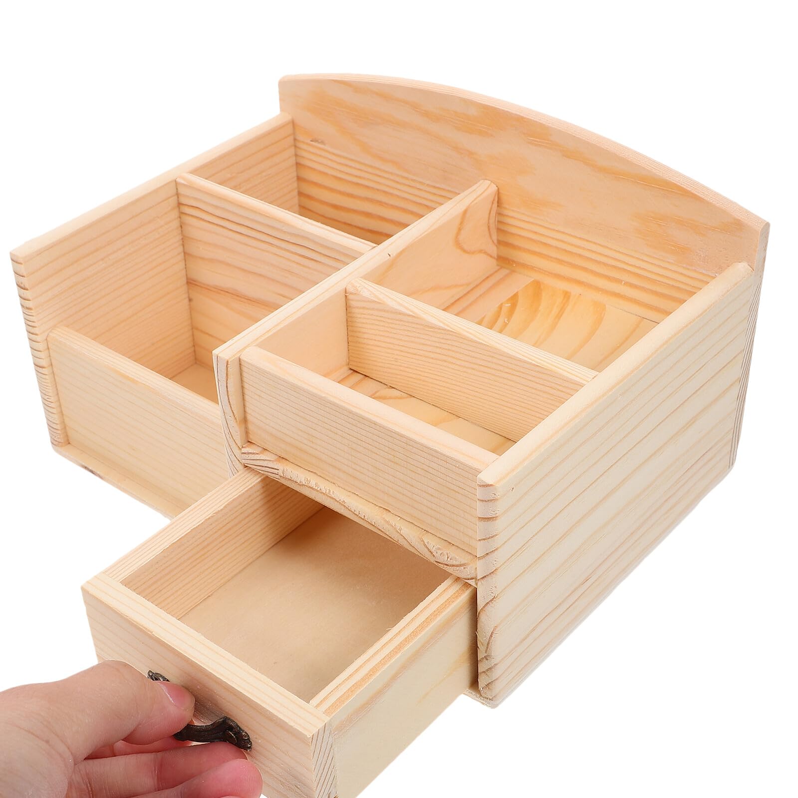 DOITOOL 2 Pezzi Organizer Scrivania Cassetto Scaffale Piccolo per Cancelleria e Oggetti Vari per Ufficio Studio e Casa Design e Capacità Ampia