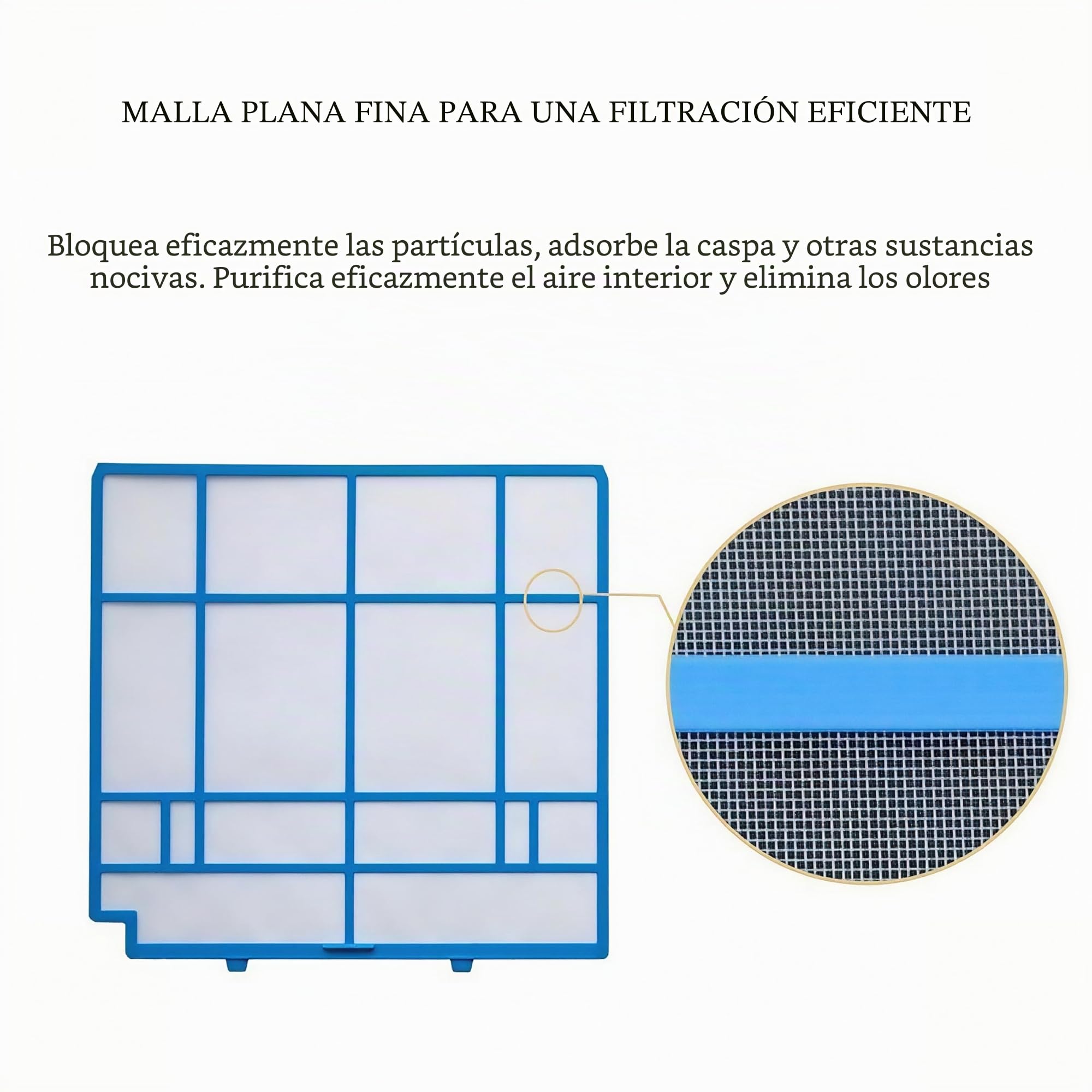 Pantalla de filtro para aire acondicionado profesional, marco de plástico con malla fina, compatible con Panasonic y Hitachi (J: 29,8 x 31,5 cm & 28,5 x 31,5 cm)
