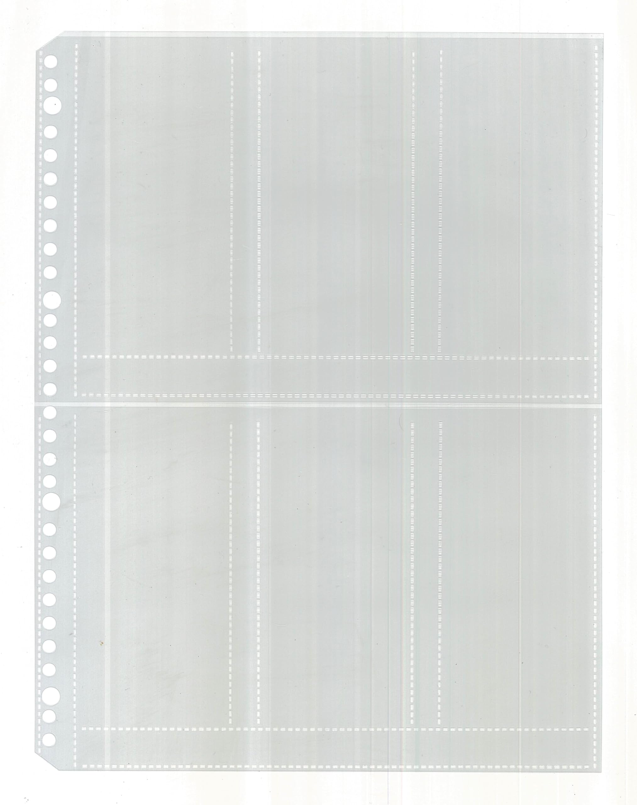 Amazon.co.jp: 惜鉄リフィル A4バインダー対応 6ポケット 125mm×58mm
