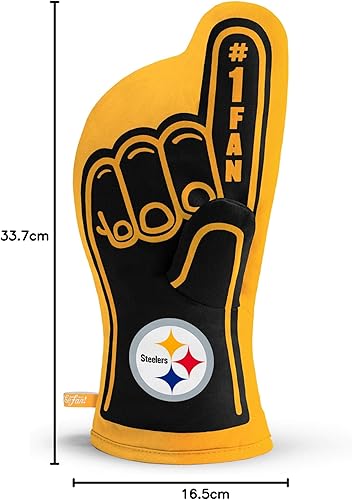 Miniatura 100 de YouTheFan NFL Número 1 - Manopla para horno