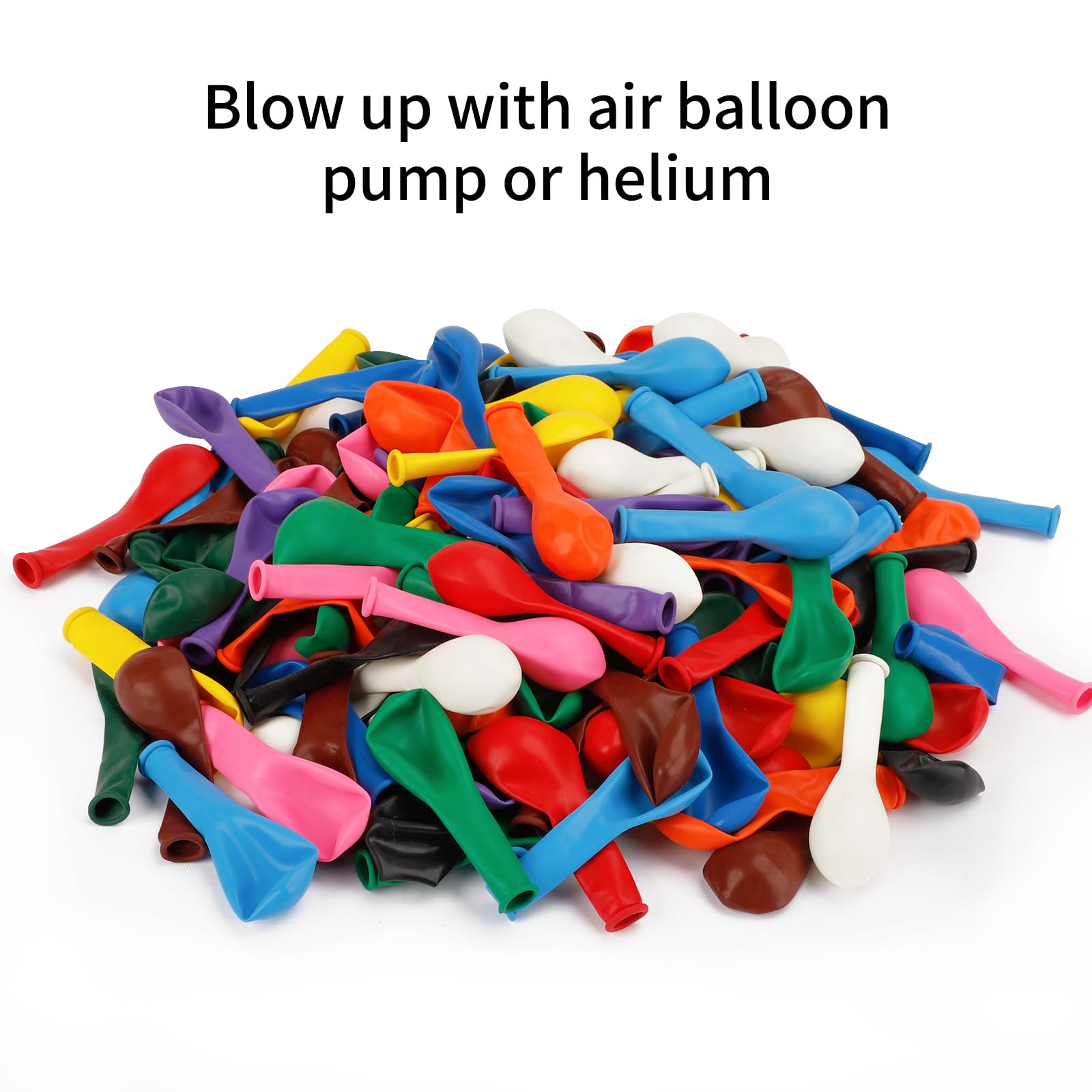 Snapklik.com : Holicolor 150pcs Balloons 5 Inch 12 Assorted Colors ...