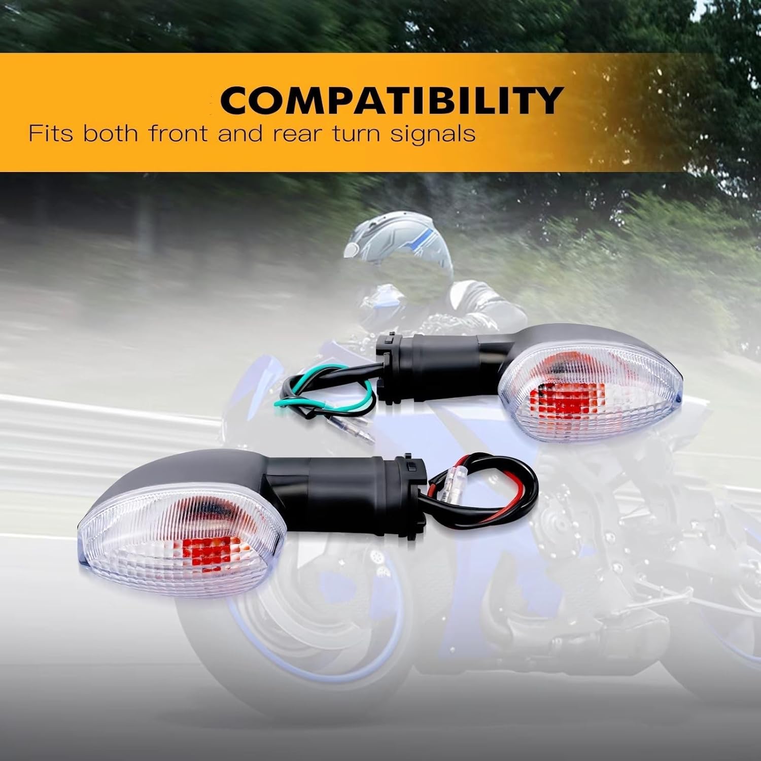 オートバイのウインカー Compatible With Yamaha For XJR1300 2007 2008 2009 2010