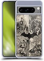 Vista 166 de Head Case Designs Funda de gel Hush con licencia oficial de Batman DC Comics #608 para cómics [protección de grado militar] compatible con Google
