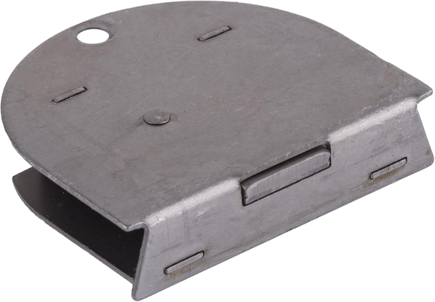Rounded Half Mortise Lock with Skeleton Key for Right Hand Cabinet Door, Dresser Drawer, Desk | UA-033-LR