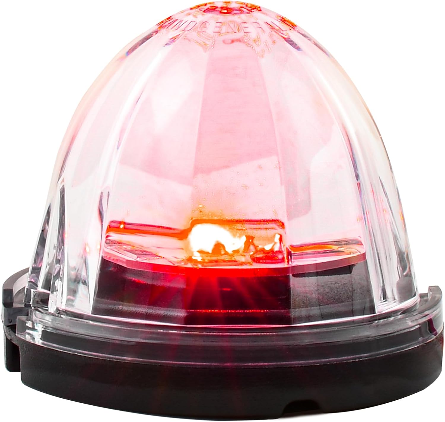 GG Grand General 81603 3.5 inches Red/Clear Super Star 1 LED Watermelon Sealed Light