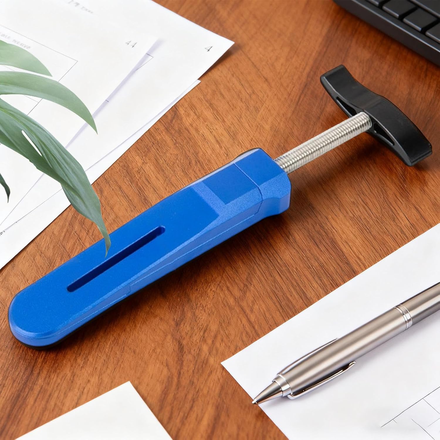 CompactCaliper Spreader Tool - Ergonomic BrakeCaliper Spreader | 184x58x24mm Break Piston Tool for Adjust, Disc Pad Compressor Kit for Maintenance, Break Wind Back Tools, Piston Pusher for Repair