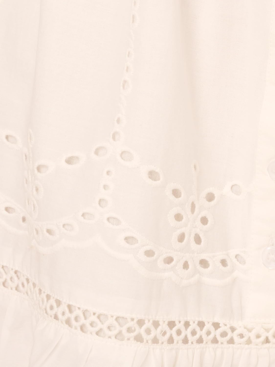 Adrianna Papell Women's Short Eyelet Dress - Image 3