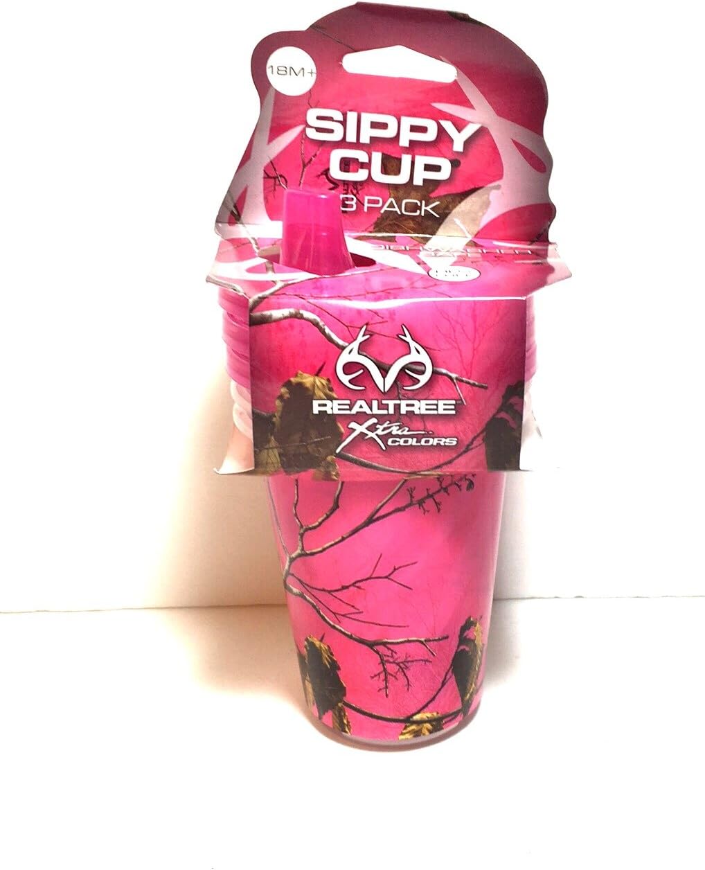 Realtree Pink Camo Sippy Cups