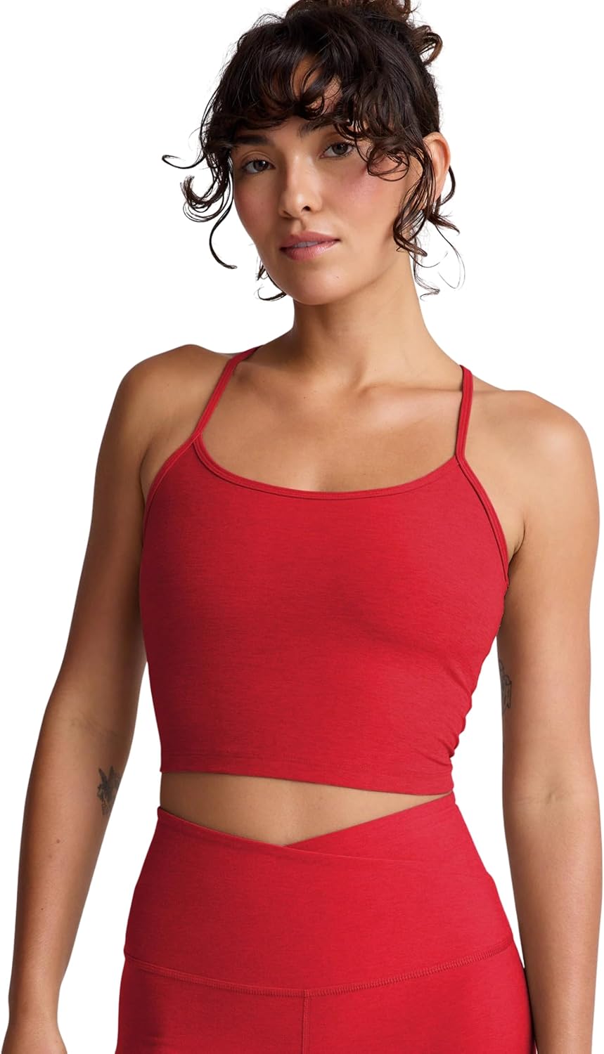 Beyond Yoga Women's Spacedye Slim Racerback Cropped Tank - Image 3