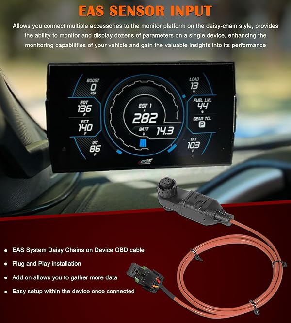 For EAS EGT Expandable Starter Kit 98620 with Probe and Cable - Perfectly Fits for Edge CS, CS2, CTS, CTS2 and CTS3 Systems, Ideal for Daily Diesel Driving or Towing by Bonbo - Used condition - Image 7