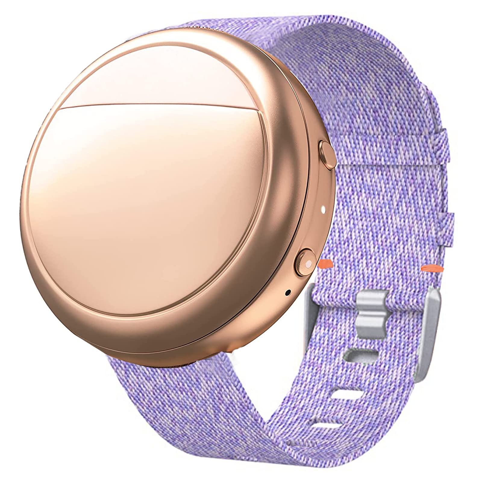 Lamshaw Compatible for Embr Wave 2 Band, Breathable Nylon Woven Fabric Replacement Accessory Strap Compatible for Embr Wave 2 Thermal Wristband (Purple)