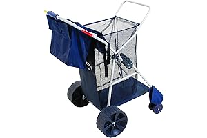 Rio Beach Wonder Wheeler Wide Beach Cart