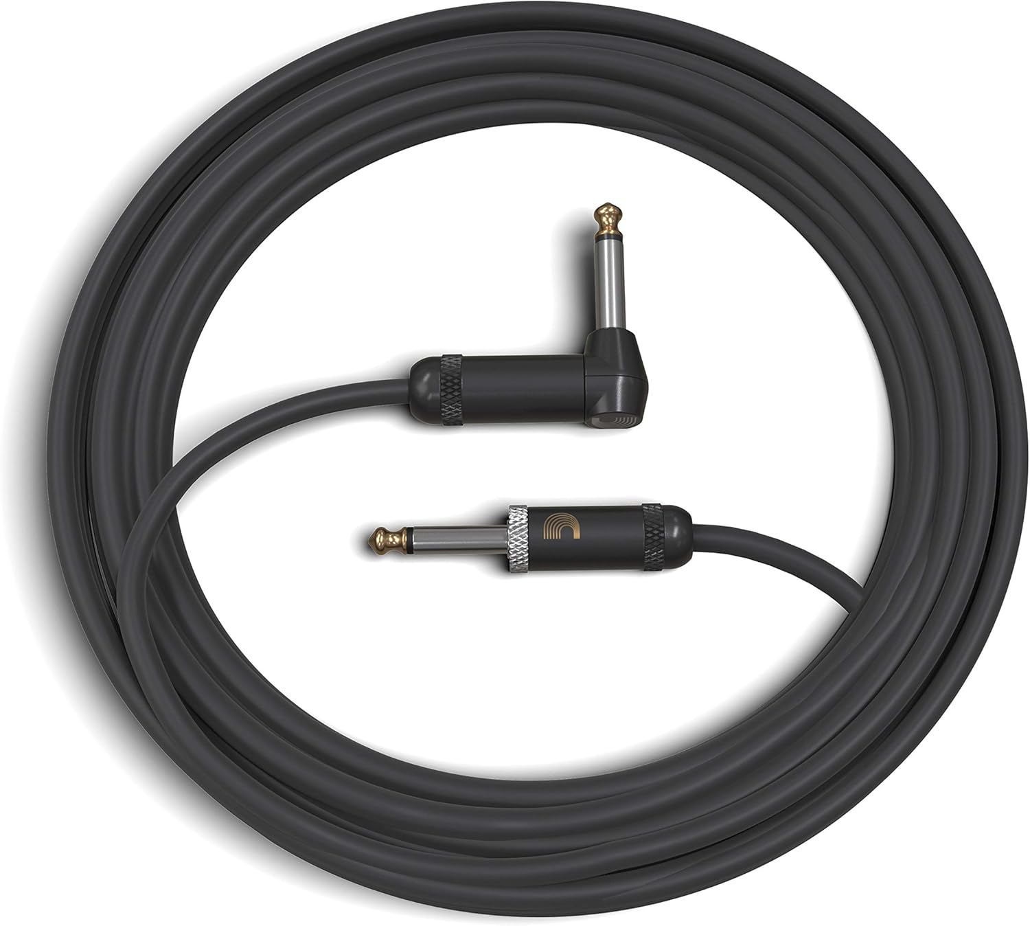 D'Addario Guitar Cable - Geo Tip for Secure Connection - Natural Tone and Durable Construction - 30 Feet/9.14 Meters - Straight Ends - 1 Pack : Musical Instruments