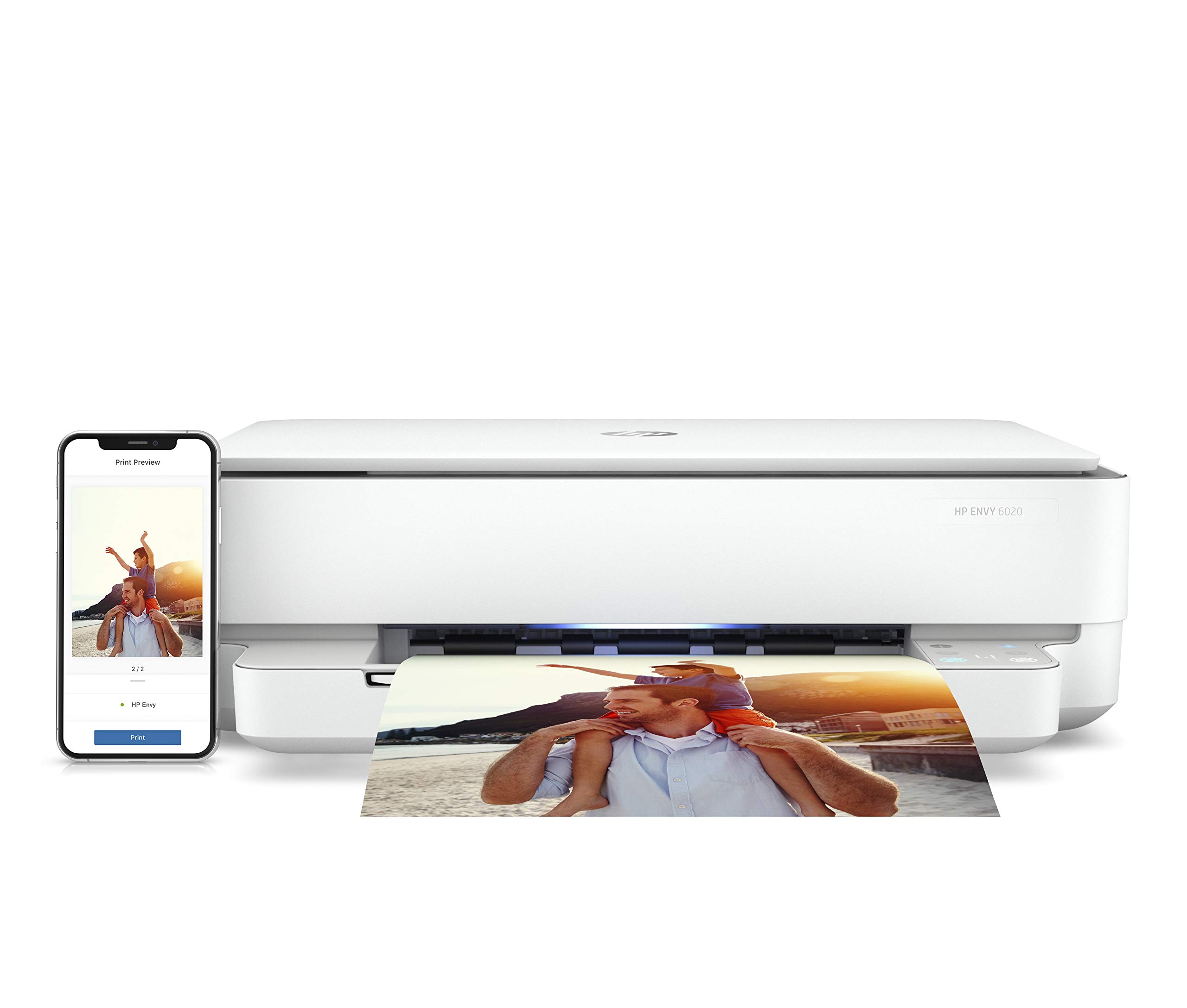 HP ENVY 6020 Multifunktionsdrucker (Instant Ink, Drucker, Scanner, Kopierer, WLAN, Airprint) inklusive 6 Monate Instant Ink