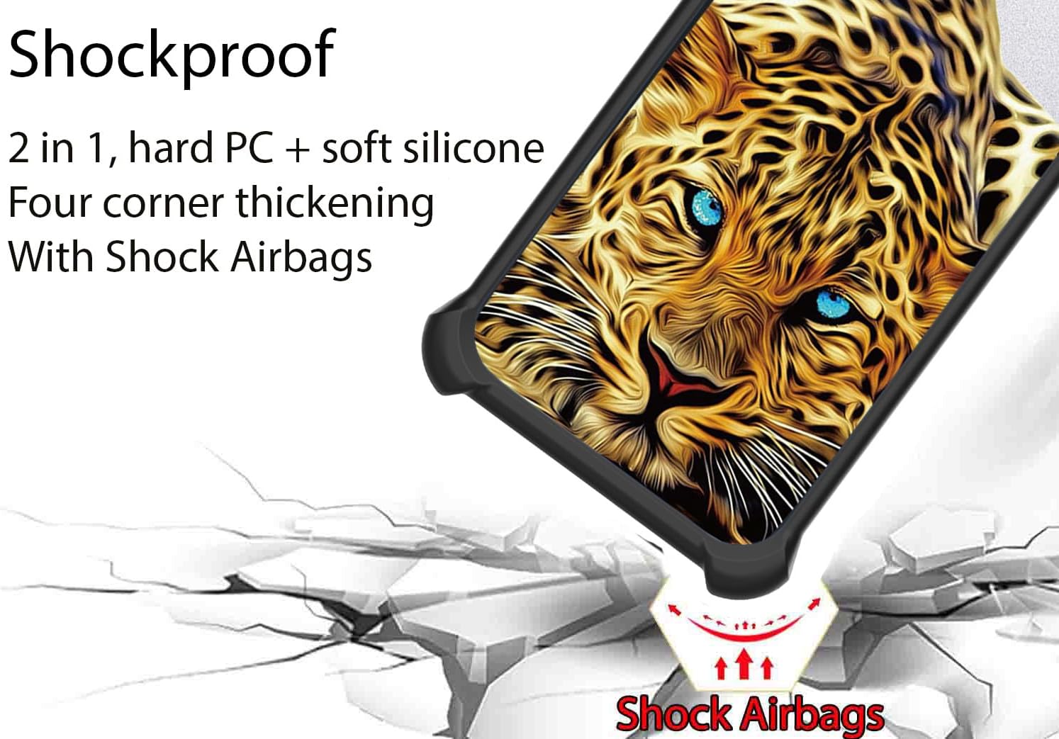 Shockproof Design with Airbags