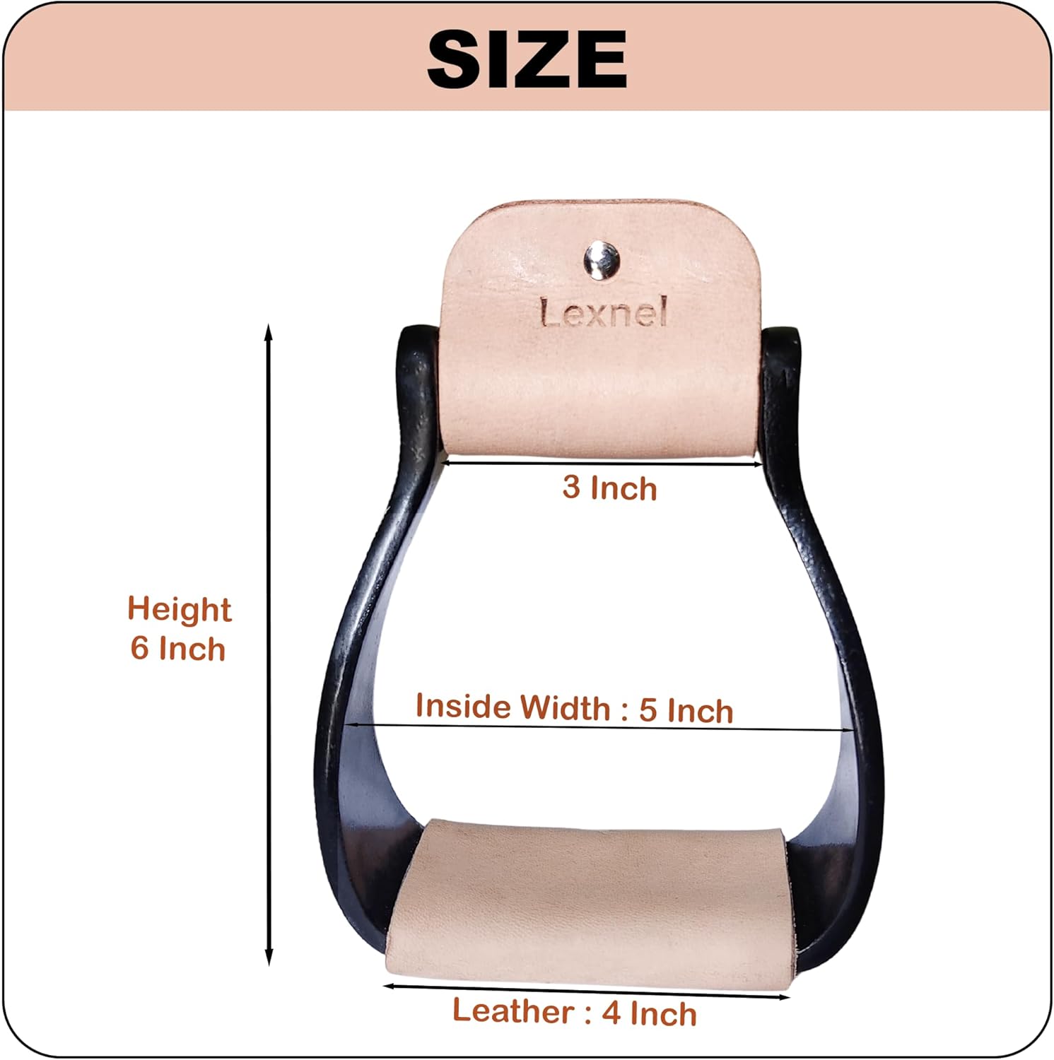 Engraved Western Show Stirrups - Aluminum Horse Riding Stirrups for Saddle & Equestrian Tack