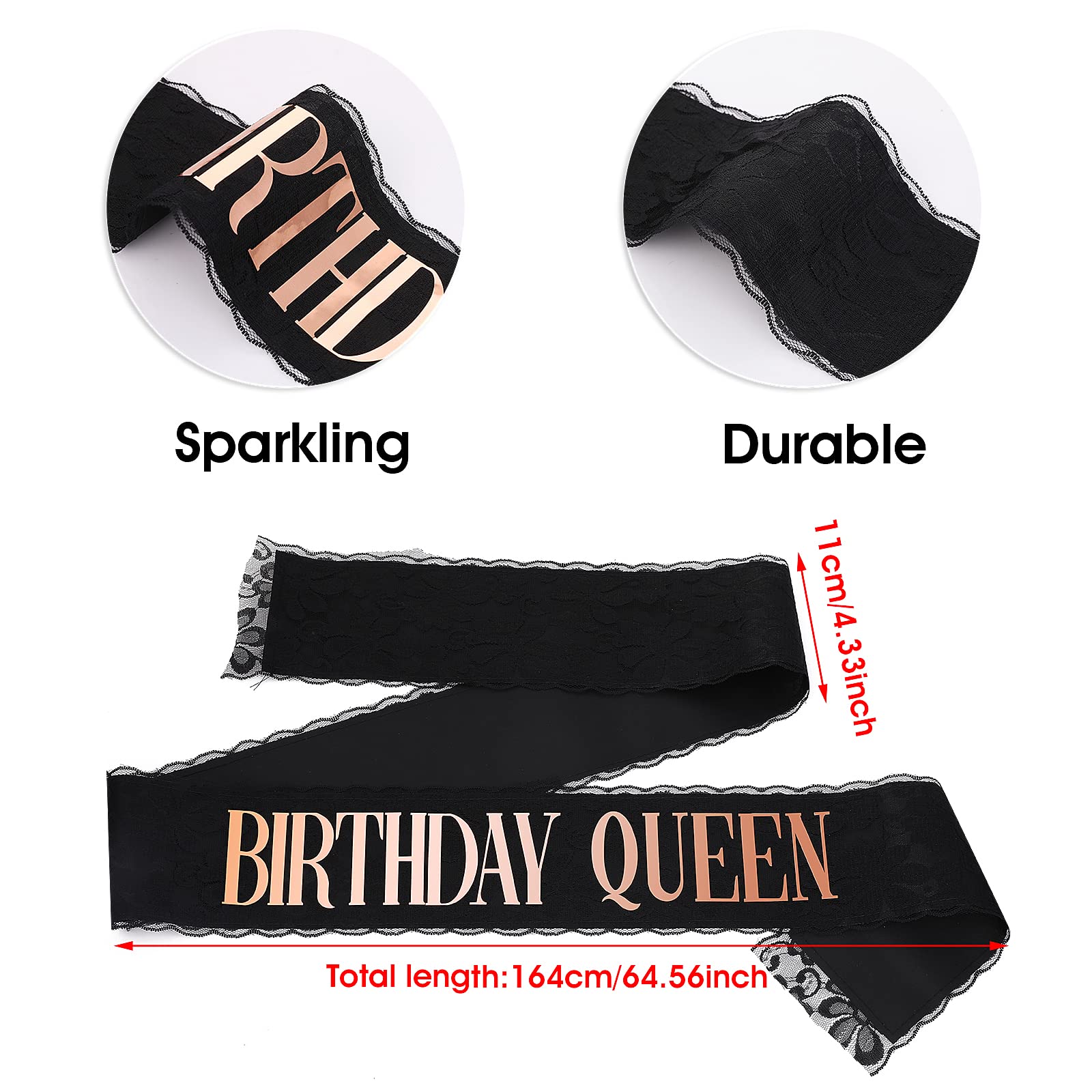 Gelukkige 18e Verjaardag Kroon, Verjaardag Meisje Sjerp En Tiara 18 Jaar Oude Tiara Met Zilveren Kristallen Strass Kam Voor Gelukkige Verjaardag Feest Decoraties