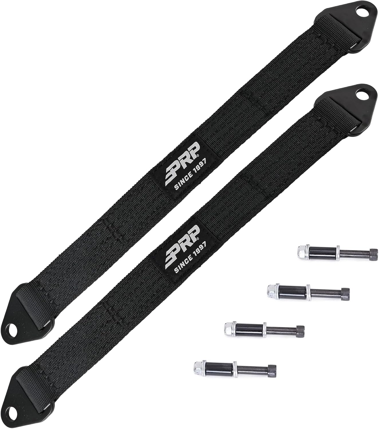 PRP Seats Rear Limit Strap Kit for Yamaha YXZ – Protects Shocks & CV Joints, Includes 2 Quad Layer Straps & Long Bolts