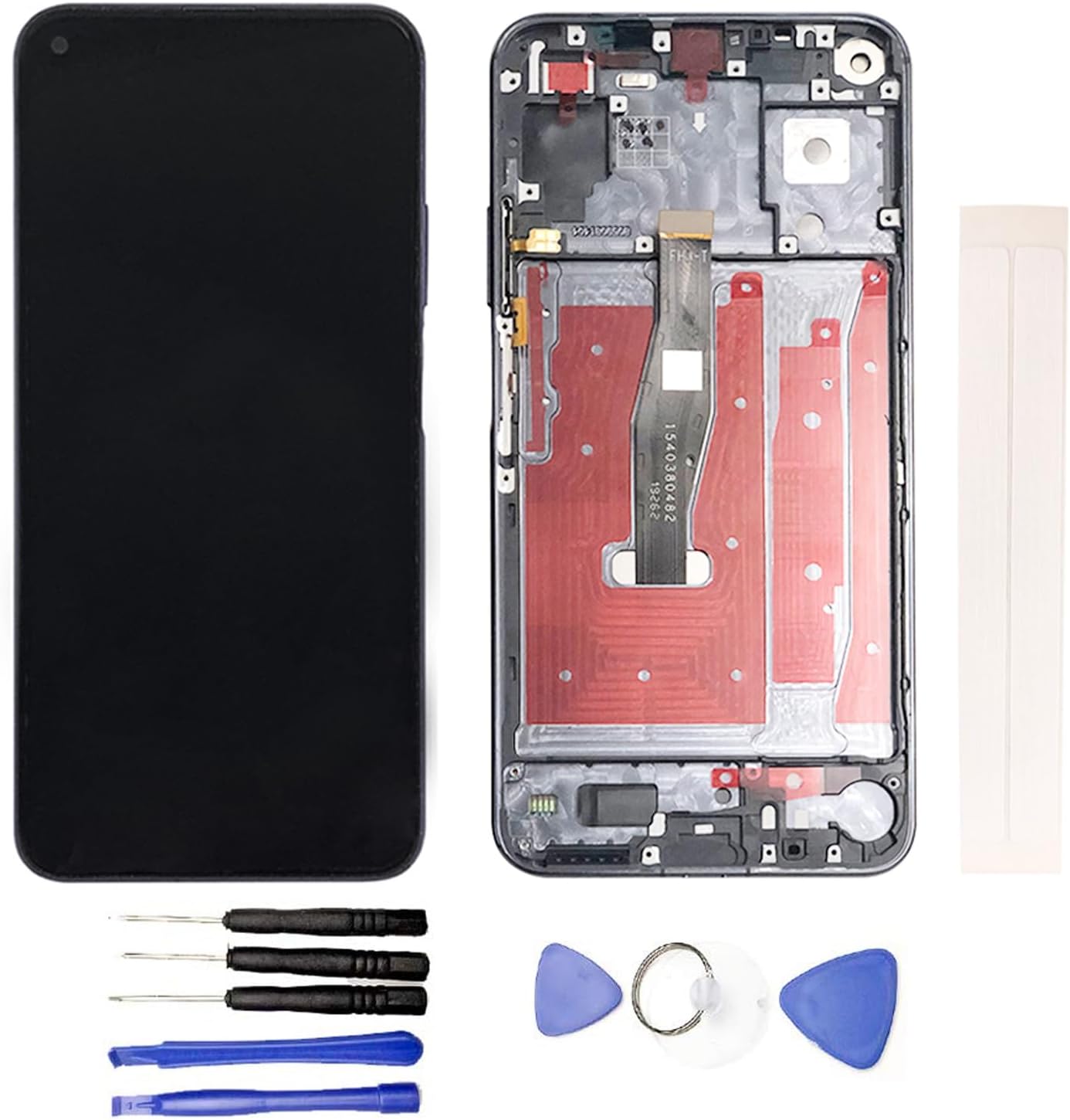 LCD Display & Replacement Touch Screen Digitizer Assembly with Free Tools for Hua-wei ho-nor 20 ho-nor20 YAL-AL00 YAL-TL00 YAL-L21 with Black Frame