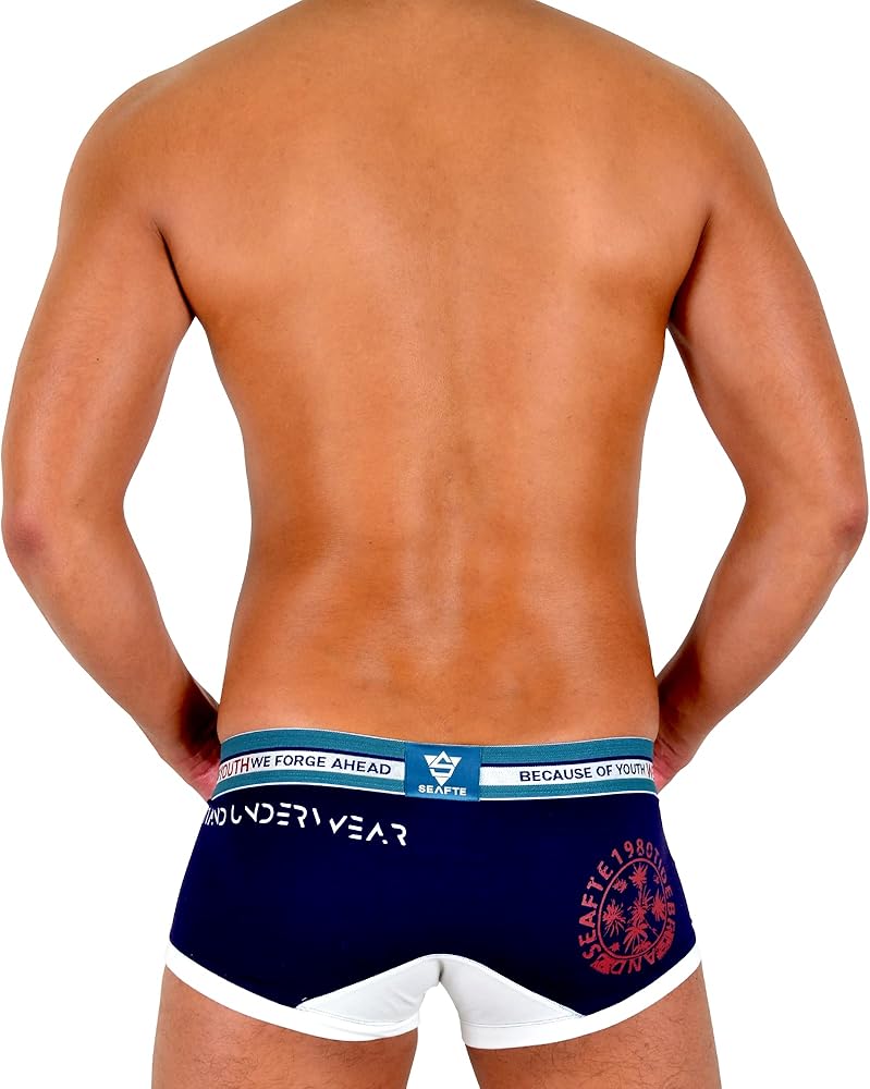 Amazon | 【ANQ】ボタニカル バックプリント ボクサーパンツ ANQ066