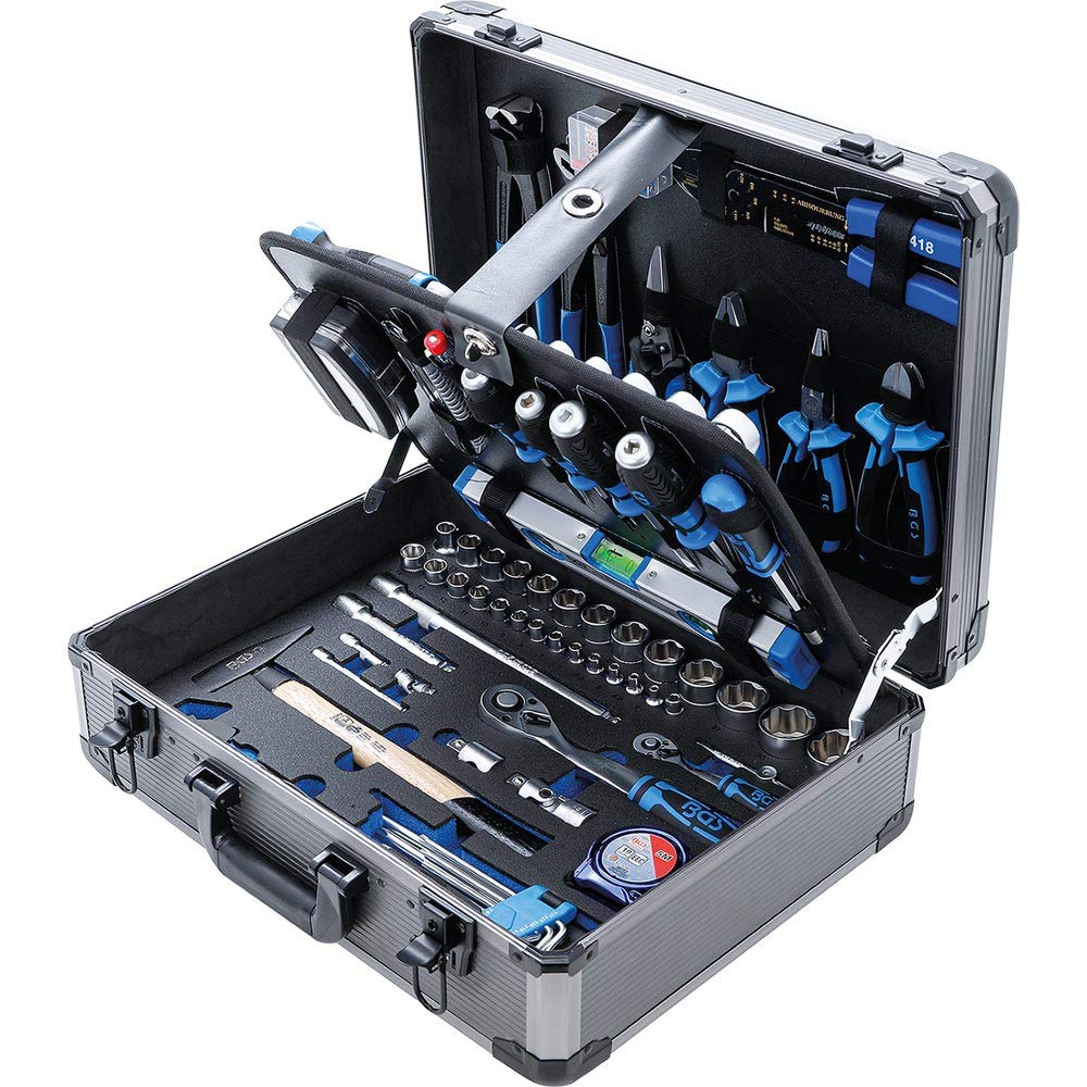 CAJA DE HERRAMIENTAS PROFESIONAL CROMO VANADIO COMPLETO