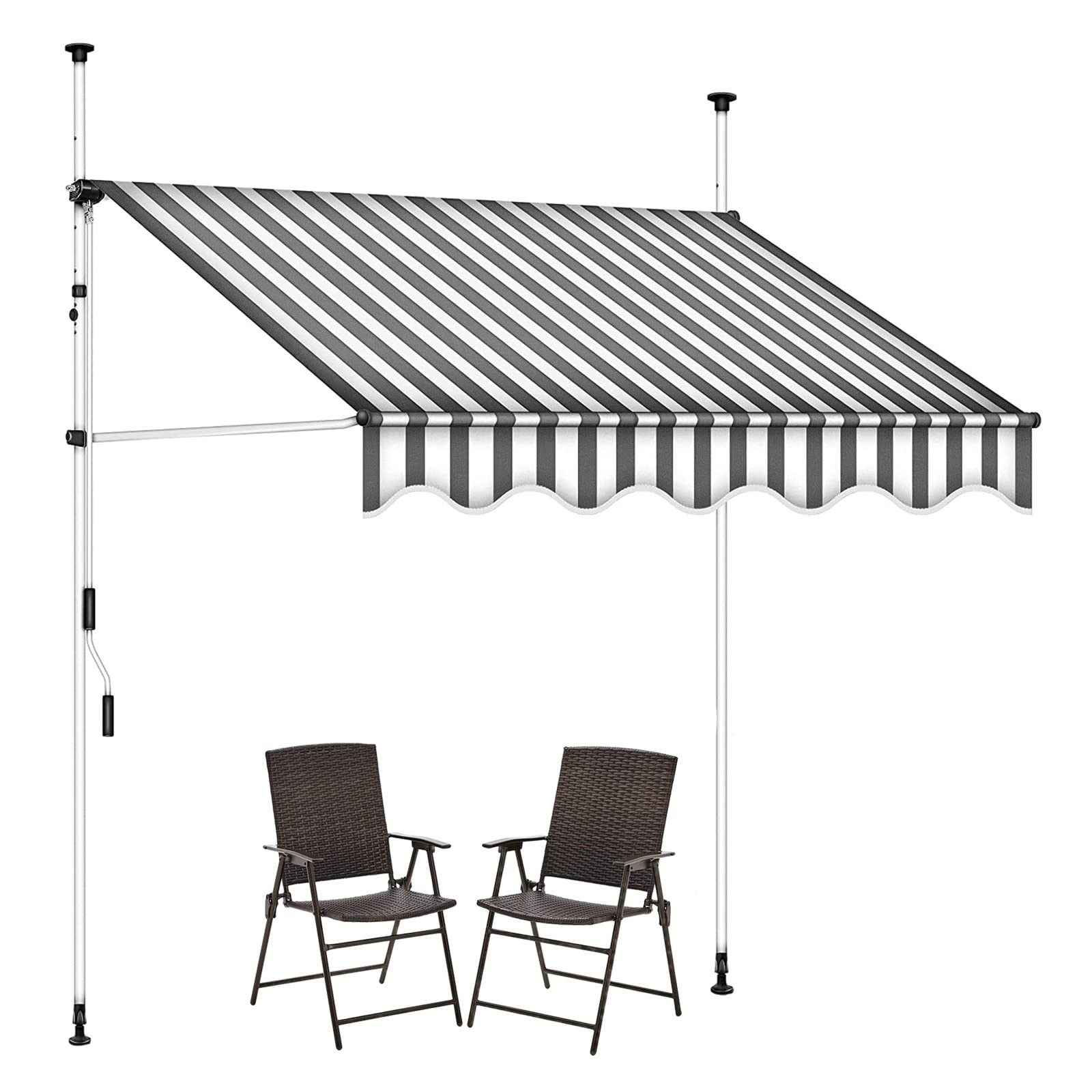 Store banne de terrasse pour un été au frais sur votre balcon ombragé sans travaux