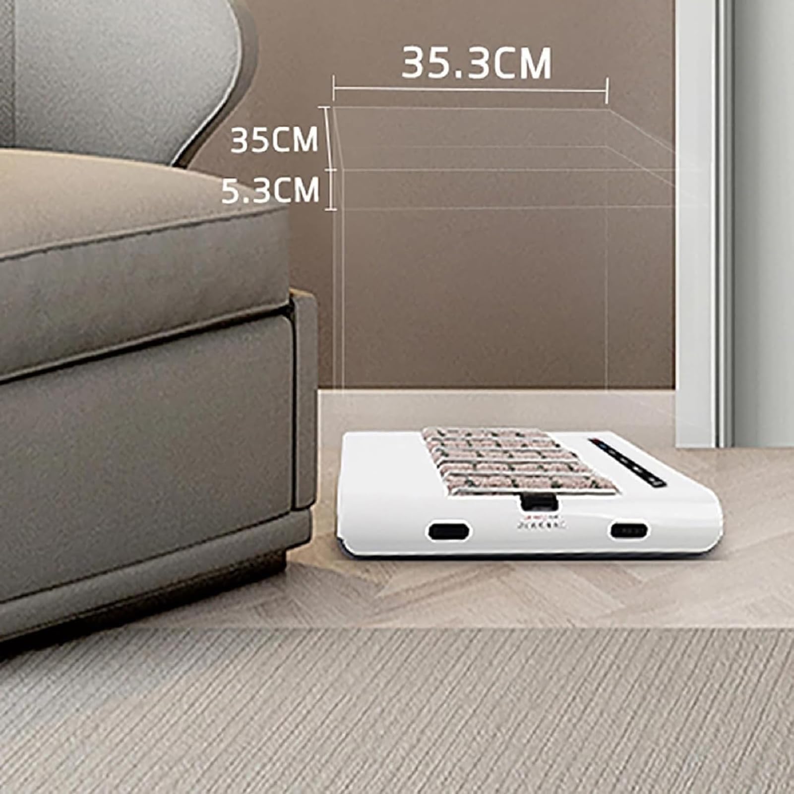 Pulidora eléctrica de zapatos, máquina de limpieza totalmente automática de 1000 Pa, limpiador de suela sin agua de 260 RPM para hogar, oficina, hoteles, uso comercial