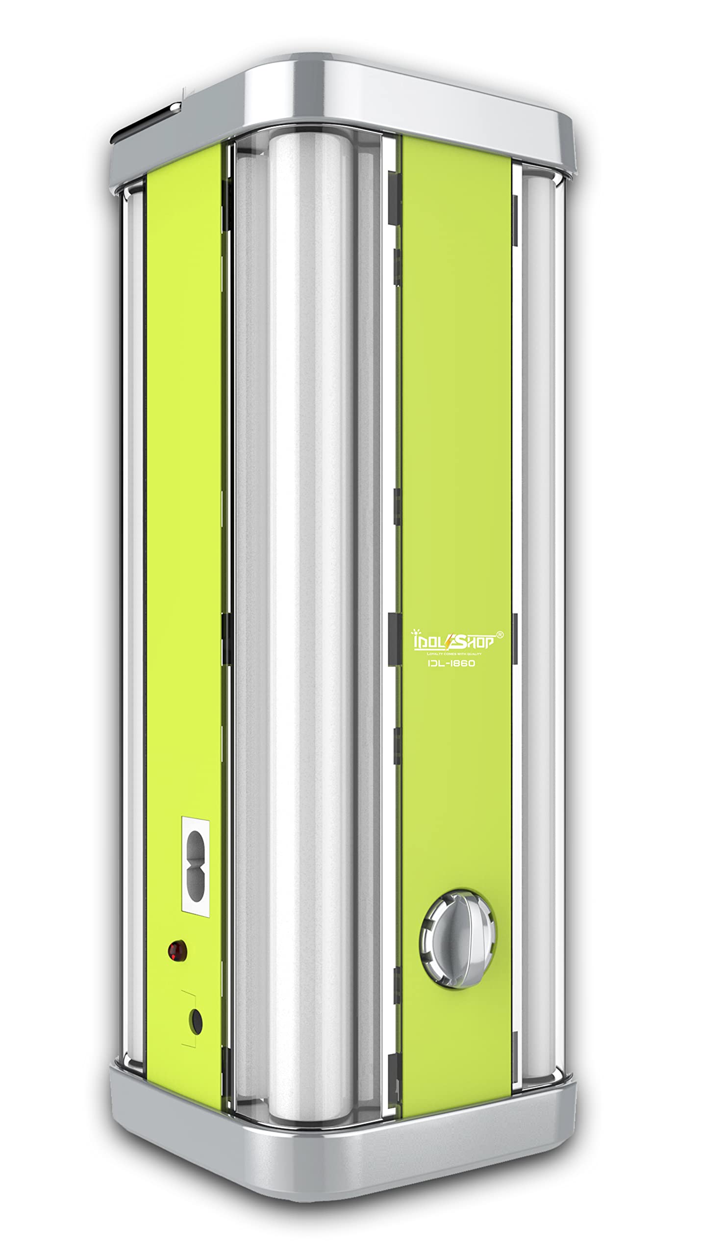 IDOLESHOP® High-Bright 4 Side Tube with Extra Bright Light with USB Mobile Charging Flood Lamp Emergency Light (Green) (B0B2QGH24F) Amazon Price History, Amazon Price Tracker