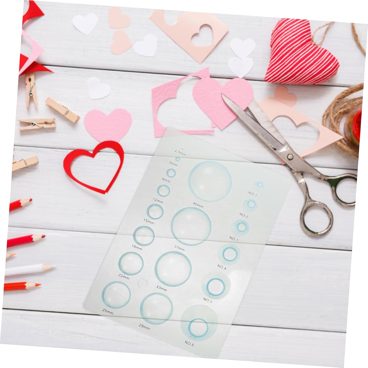 HEALSOPTHY 2pcs Paper Quilling Tools Quilling Supplies Half Ball Dome Molds for Art Paper DIY Projects
