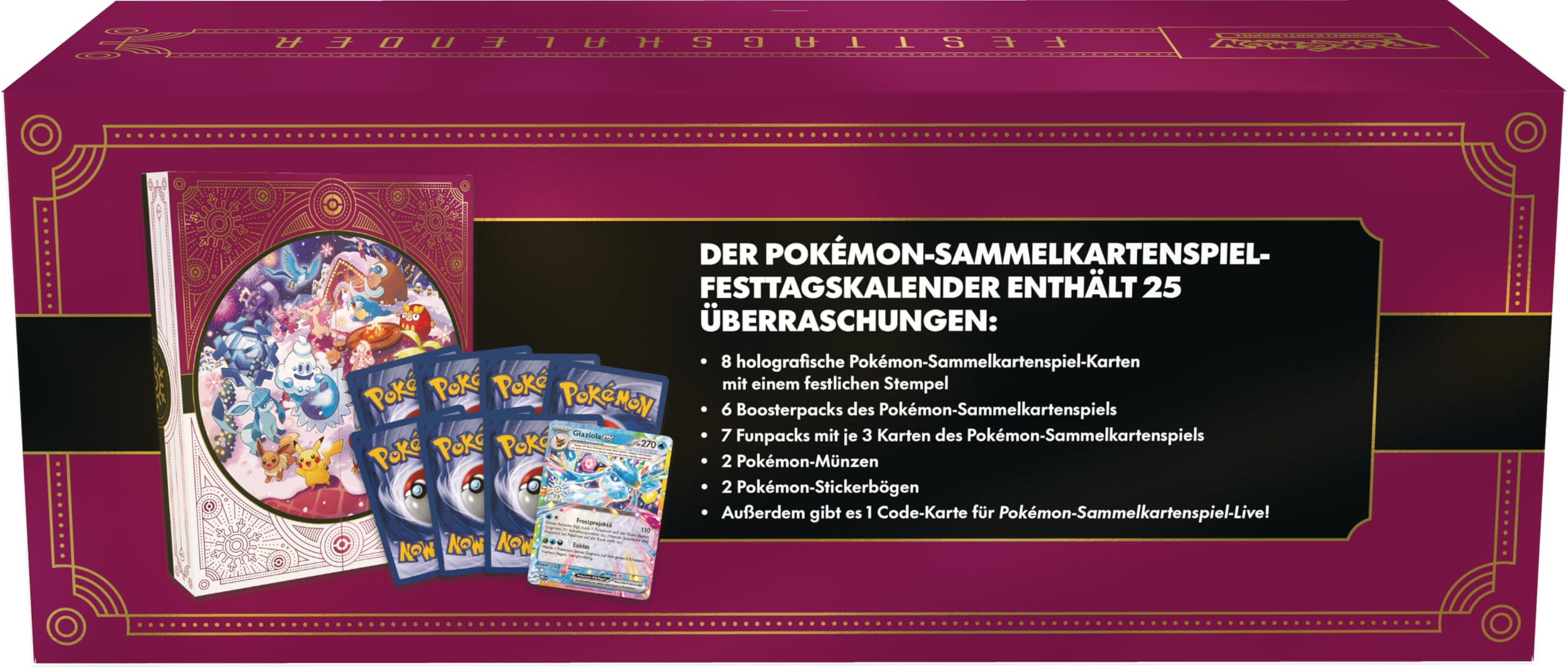 Pokémon (Sammelkartenspiel), Adventskalender 2025