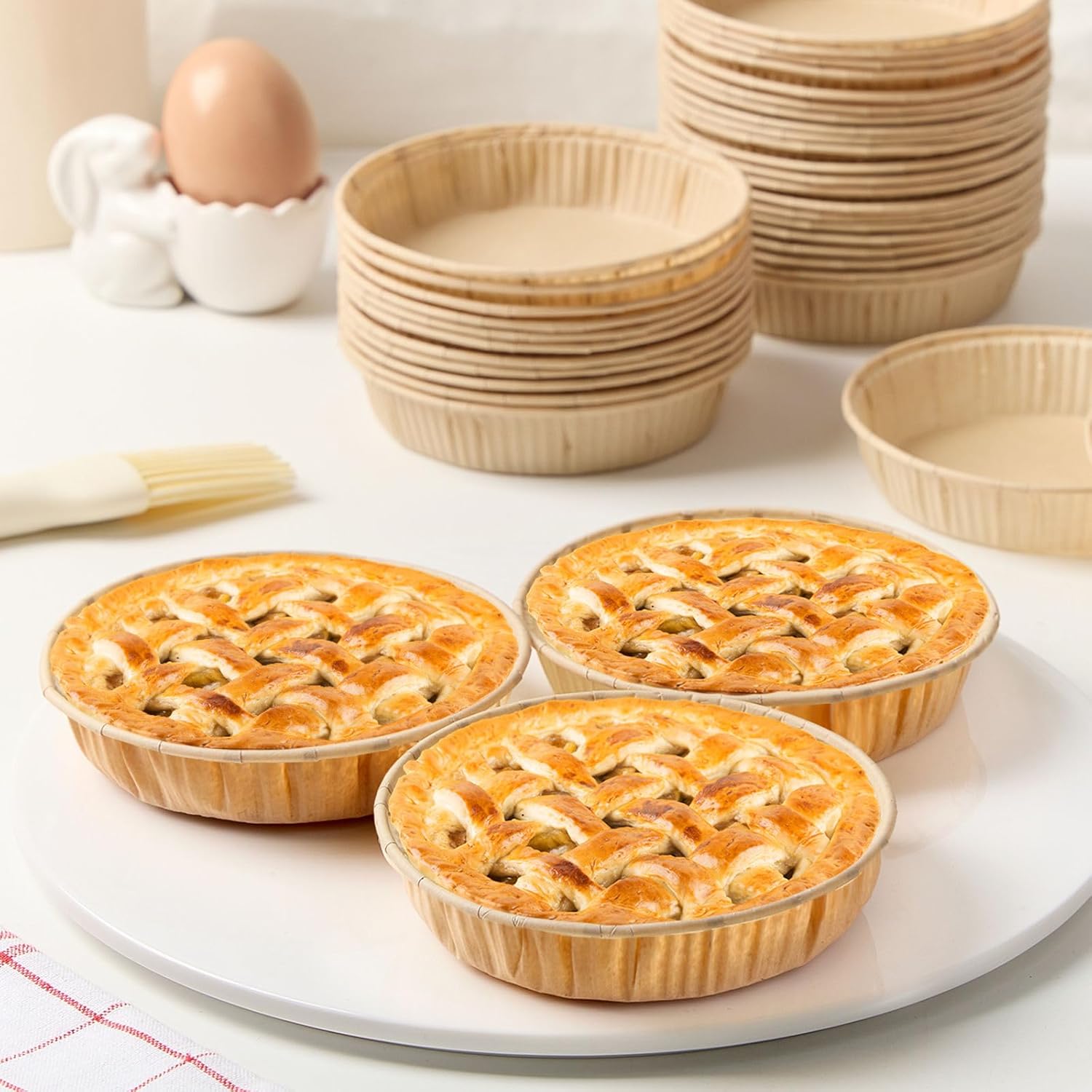 Ocmoiy 50 Pcs Mini Tart Pans for Baking, Inch Zambia Ubuy