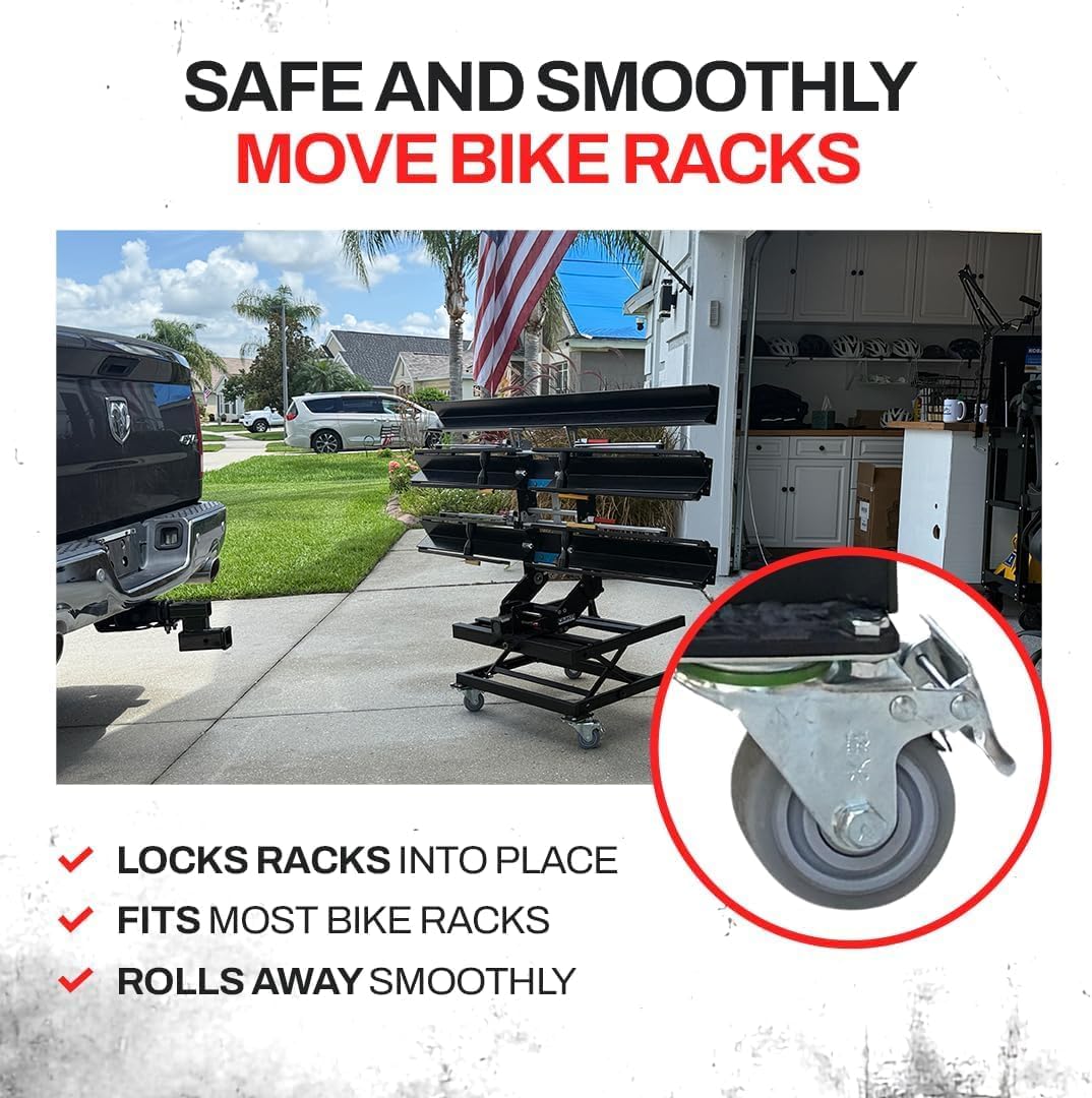Hitch Rack Pro e-Trike Hitch Lift & Storage Stand