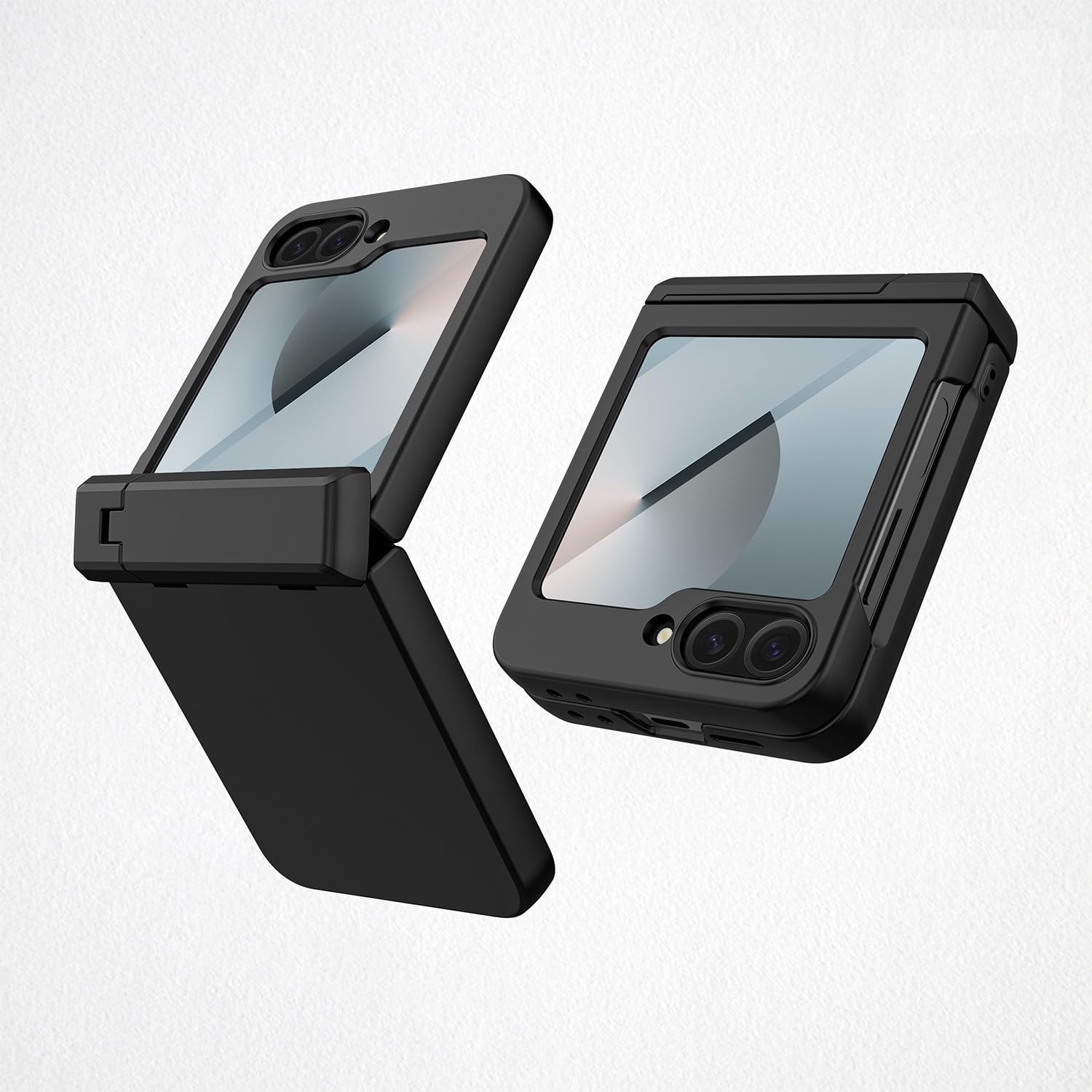 SOOPII for Samsung Galaxy Z Flip 6 Case with Front Screen