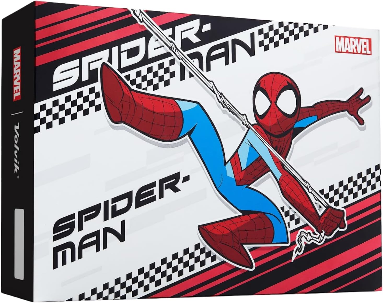 Volvik x Marvel, Vista3 360 - Spider-Man Dozen Golf Balls, White