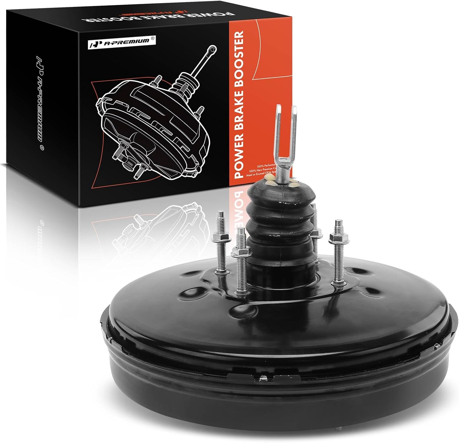 A-Premium Vacuum Power Brake Booster Compatible with Ford Edge 2007-2010 & Mazda CX-9 2007-2015 & Lincoln MKX 2007-2010, Sport Utility, Without Master Cylinder