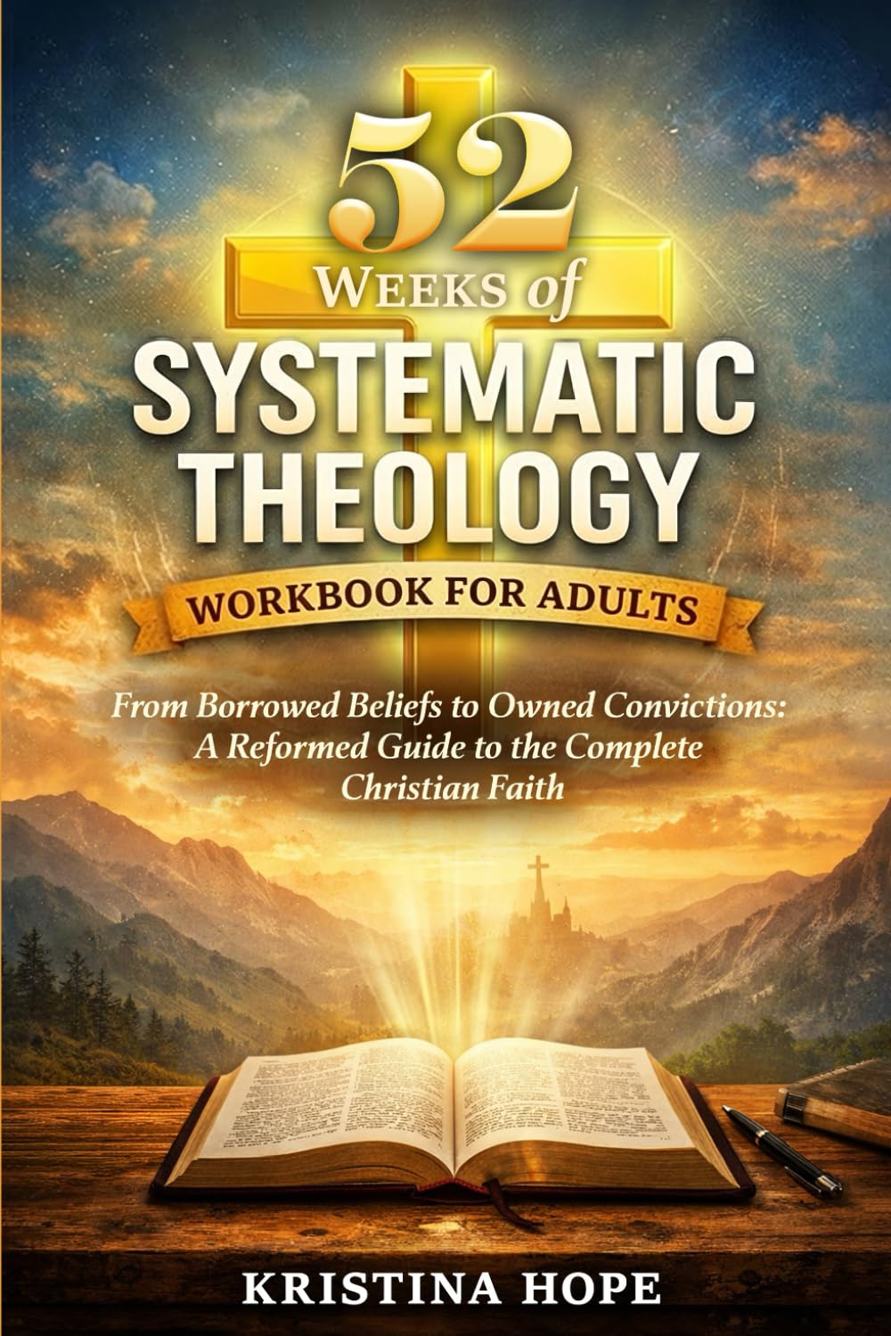52 Weeks of Systematic Theology Workbook for Adults: From Borrowed Beliefs to Owned Convictions: A Reformed Guide to the Complete Christian Faith