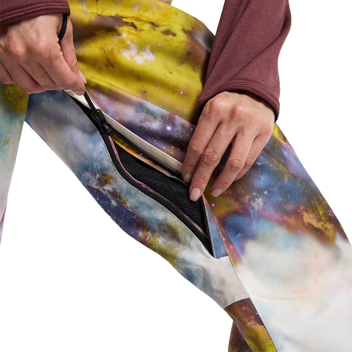 Burton 101001AAAQXSRegular Women's Society 2L Pants Stout White Voyager XS