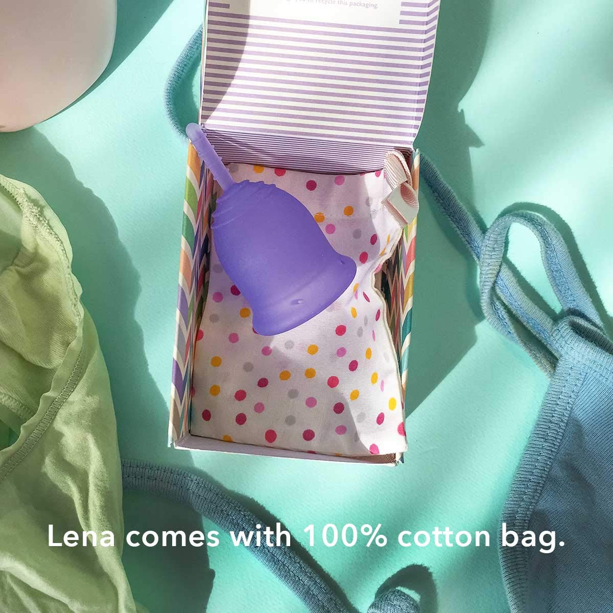 Buy Lena Reusable Menstrual Cup, Period Cup, Tampon and Pad Alternative