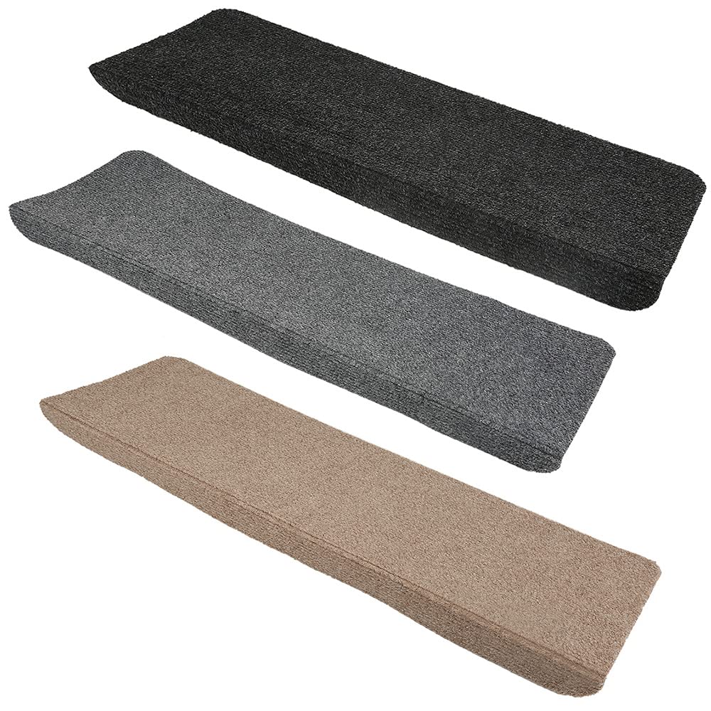 homewell 15 alfombrillas autoadhesivas para escalones, para escaleras, para interior (rectangular)