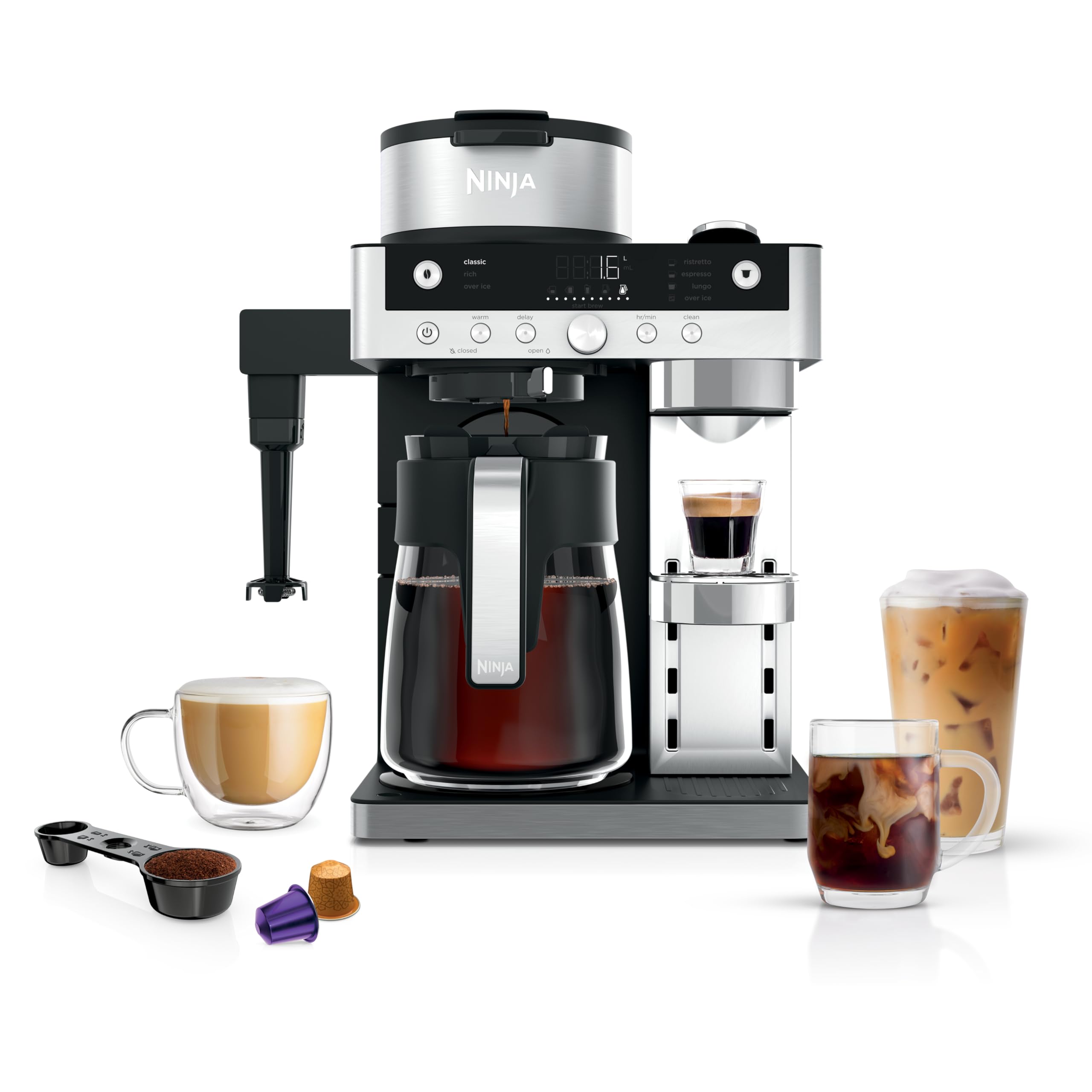 Ninja Prestige Dualbrew Filtre ve Kapsül Kahve Makinesi CFN802EU