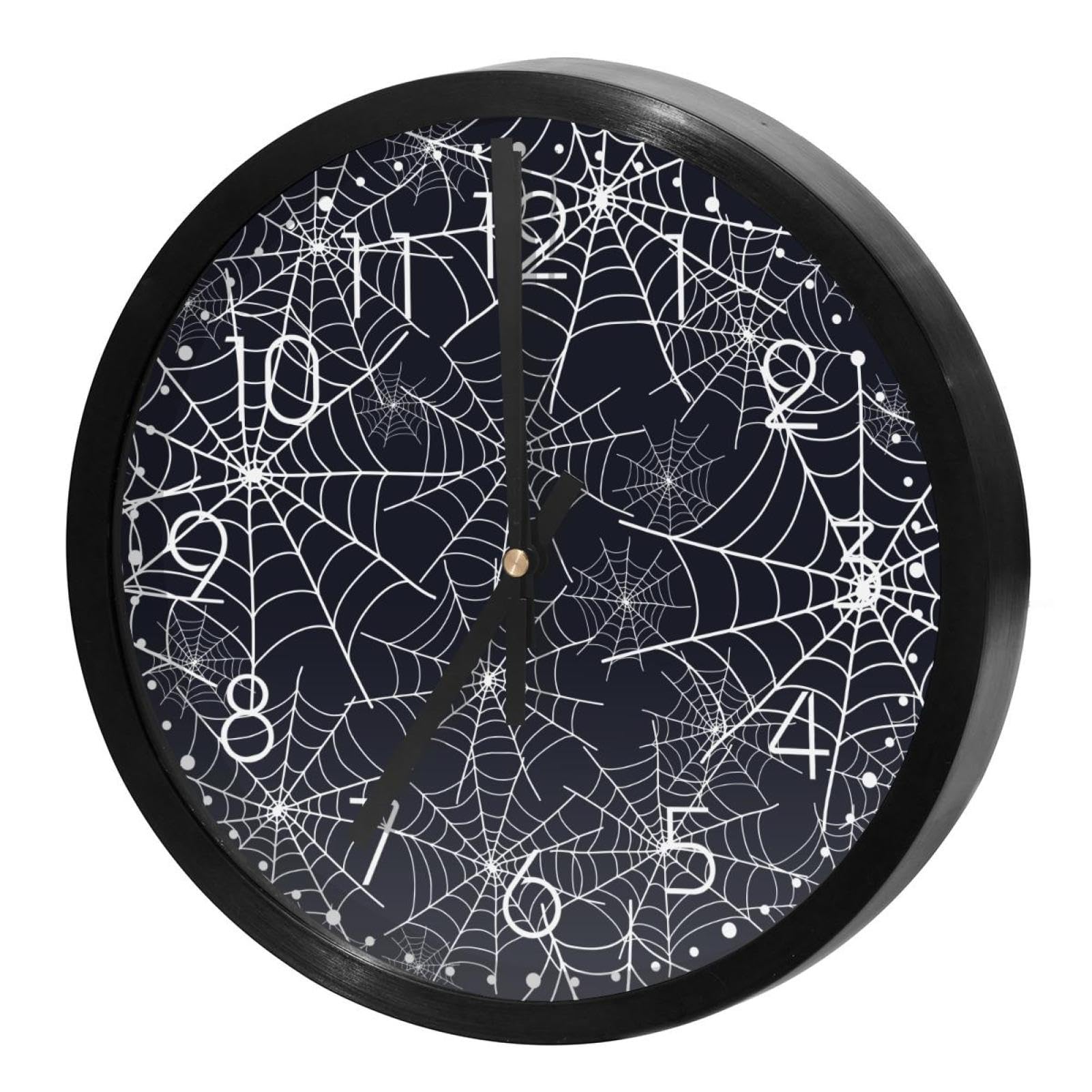 Horloge murale silencieuse bleue avec mécanisme à quartz précis de 30 cm