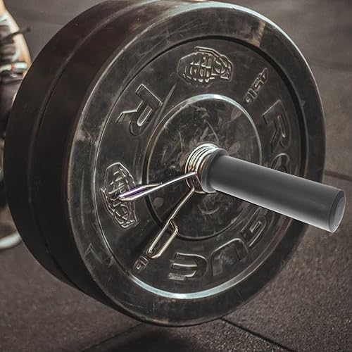 Miniatura 5 de LIFKOME Barra de pesas 2 piezas de manguito adaptador de nailon 8 convierte 1 poste de placa de peso estándar en 2 postes de placa de peso, equipo