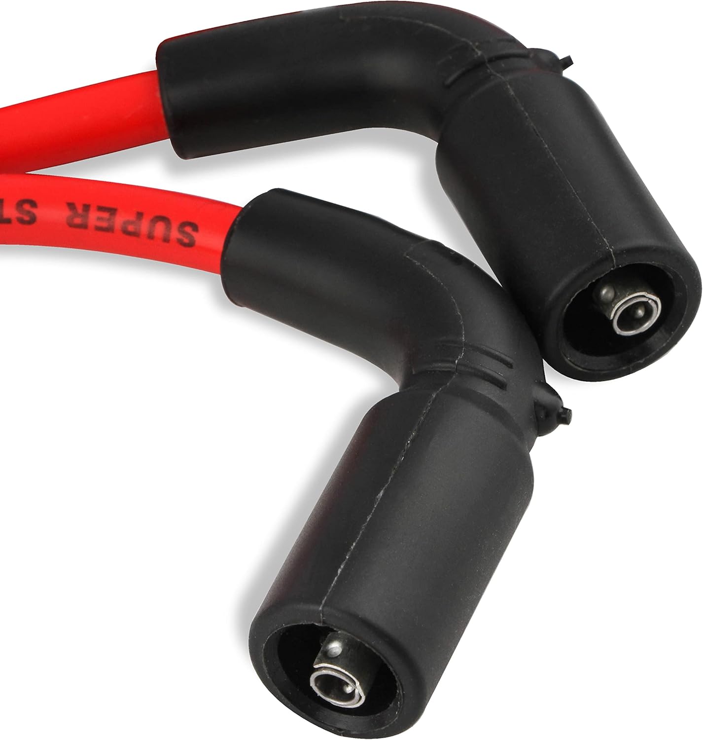 ACCEL 171117-R Custom Wire Set - 8mm - Red